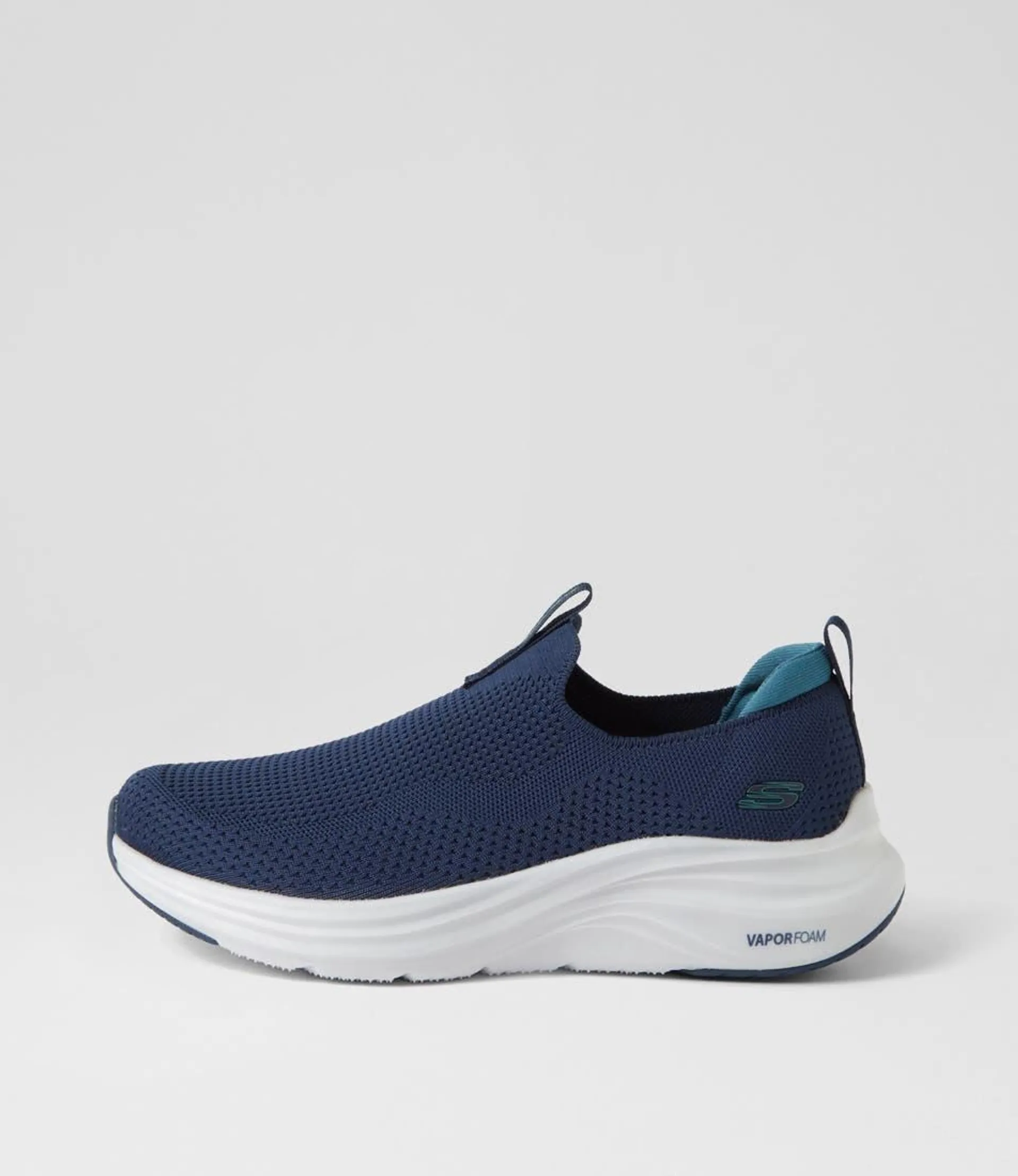 vapor foam navy blue mesh sneakers