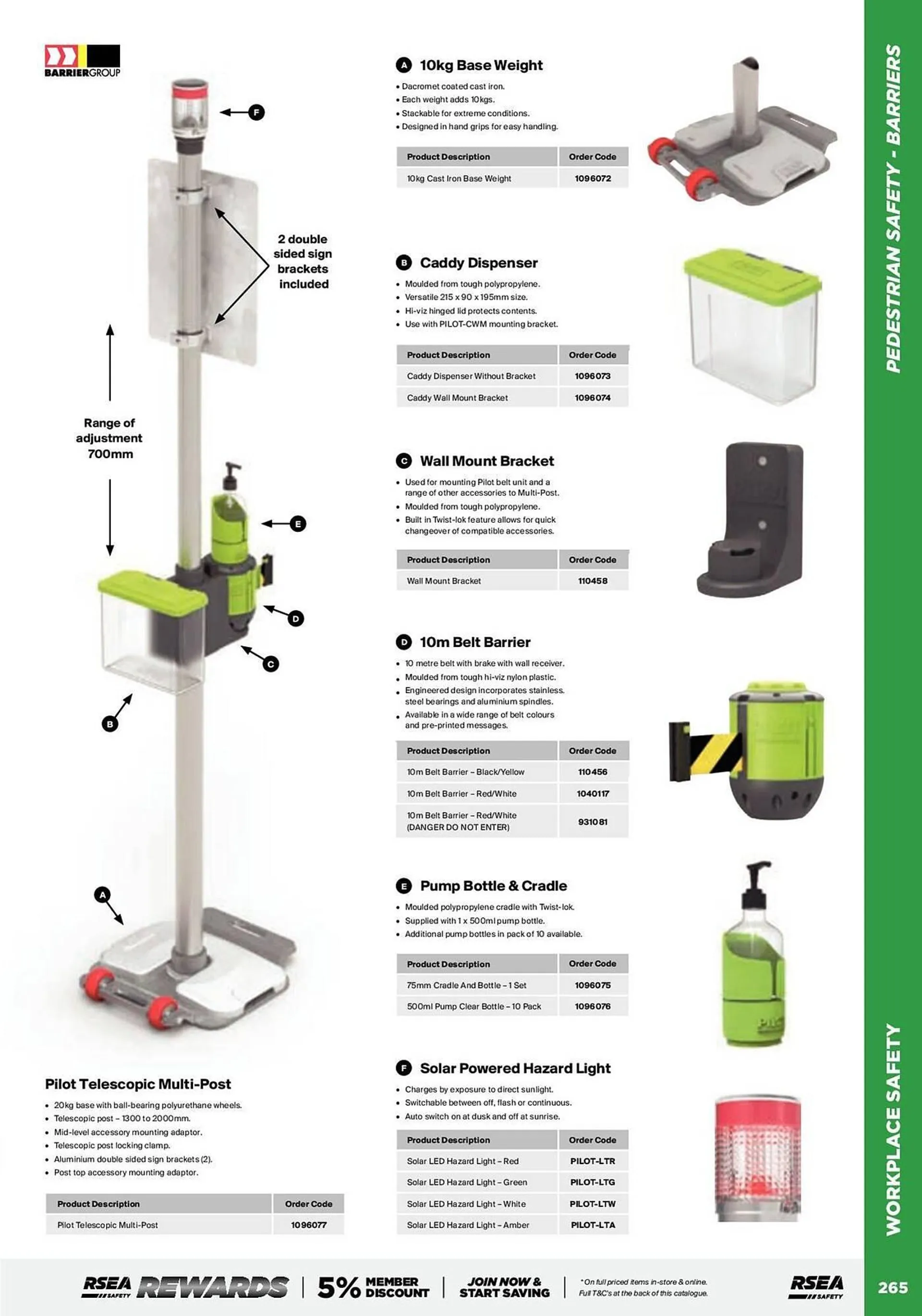 RSEA Safety catalogue - Catalogue valid from 12 September to 31 December 2024 - page 267