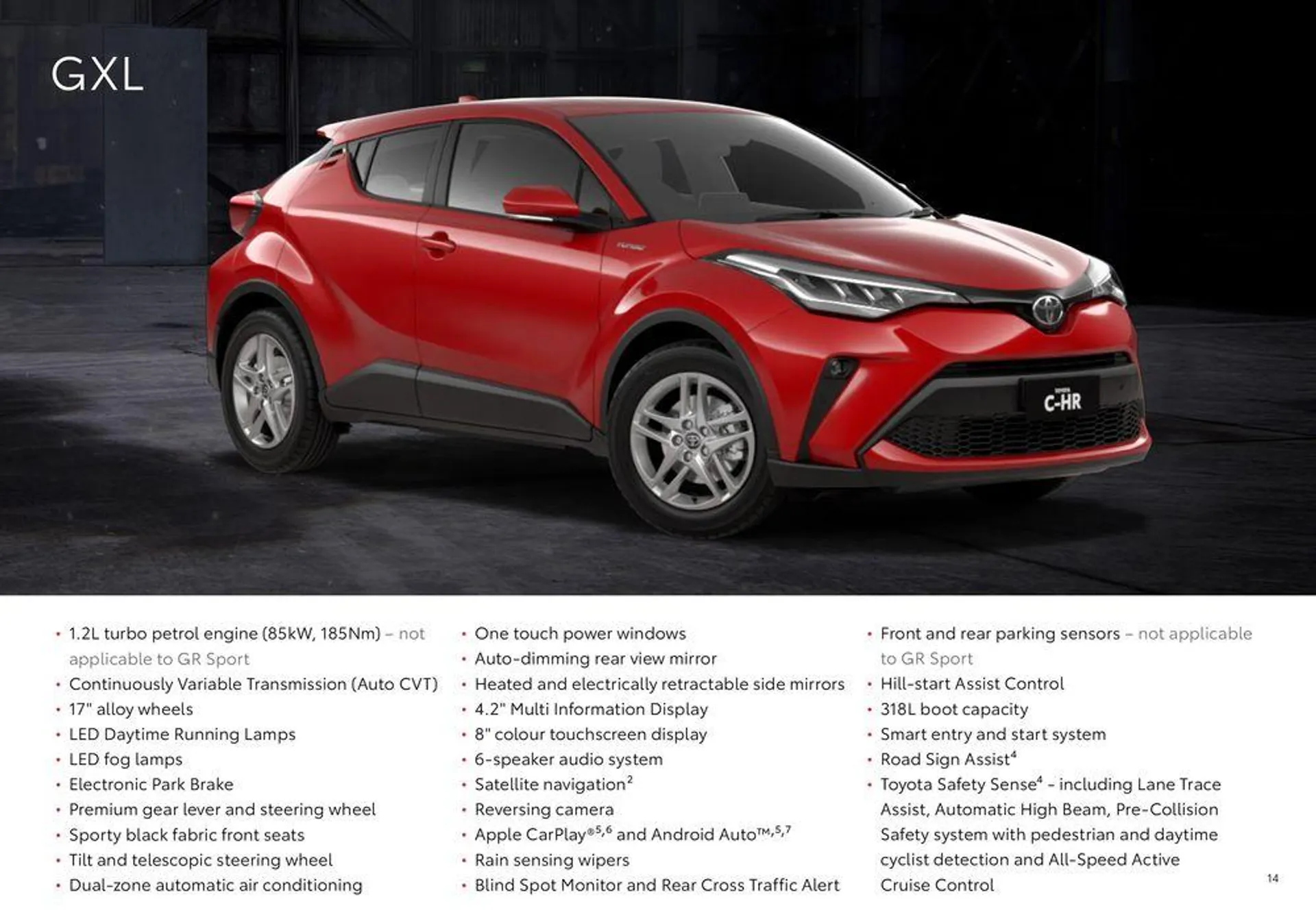 Toyota C-HR Hybrid - Catalogue valid from 30 January to 30 January 2025 - page 14