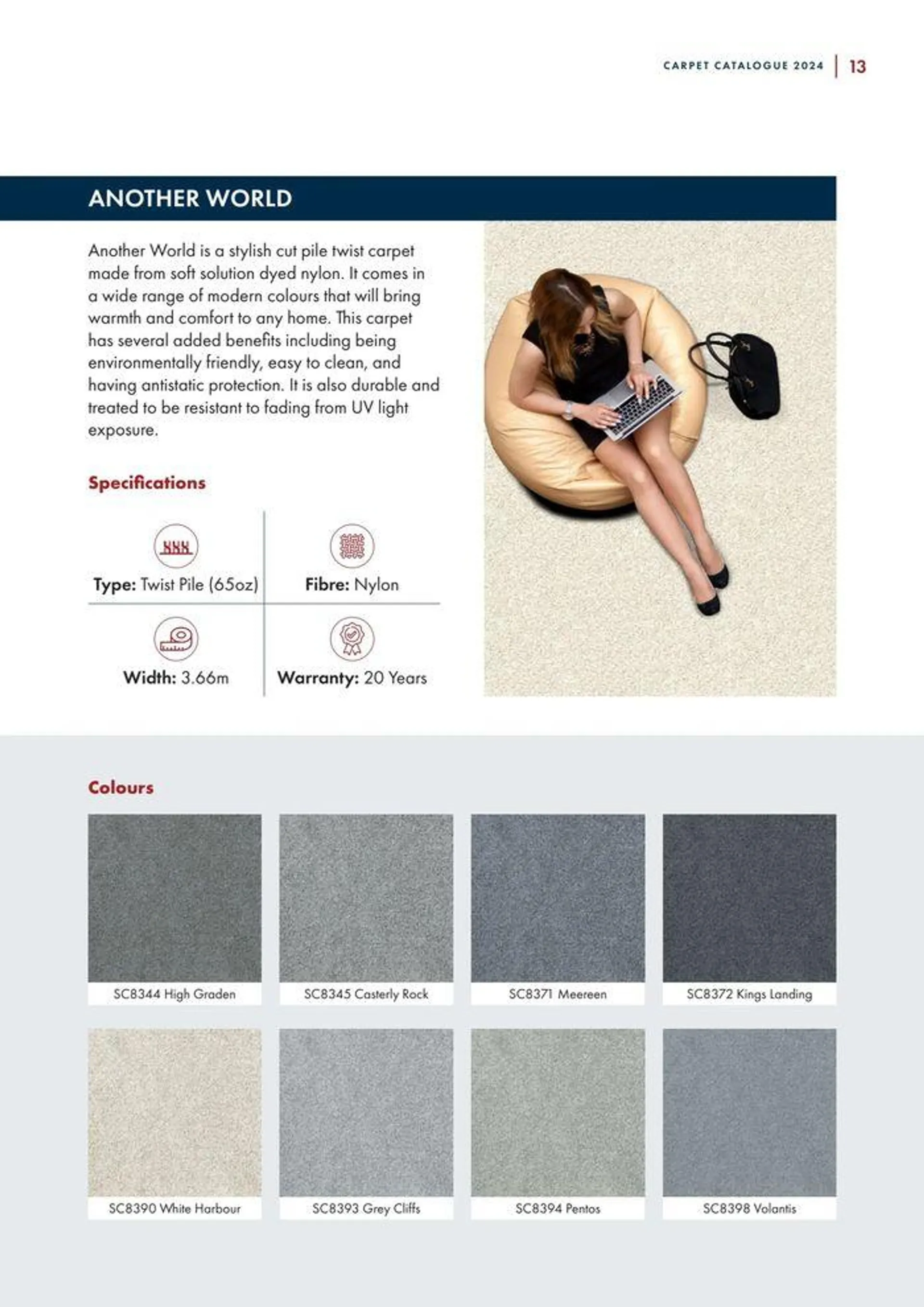 Carpet Catalogue - Catalogue valid from 24 September to 31 December 2024 - page 13