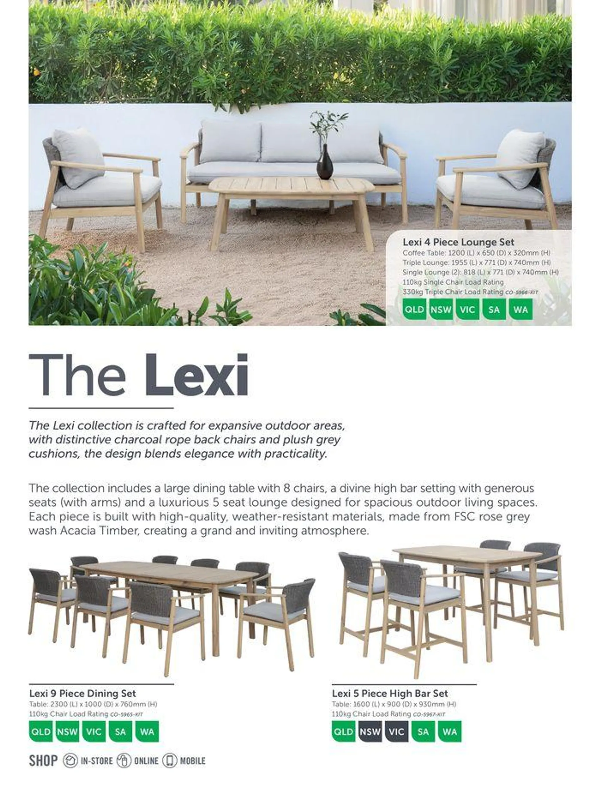 Outdoor Furniture Lookbook - Catalogue valid from 18 September to 18 December 2025 - page 6