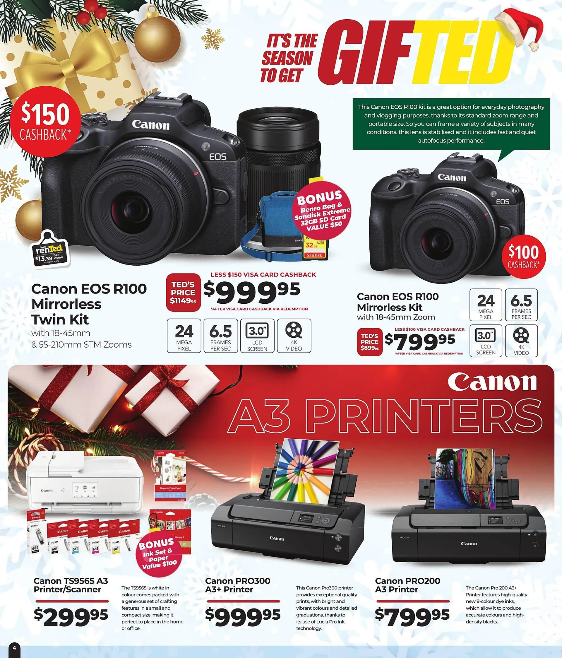 Teds Cameras catalogue - Catalogue valid from 5 December to 20 December 2024 - page 4