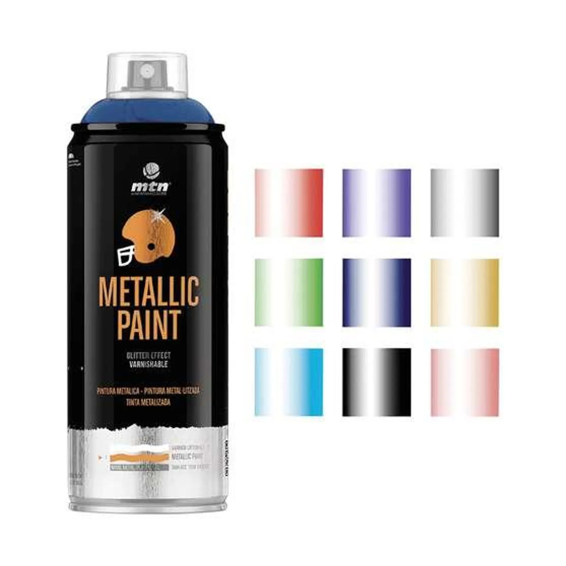 MTN Pro Metallic Dark Blue Spray Paint 400mL