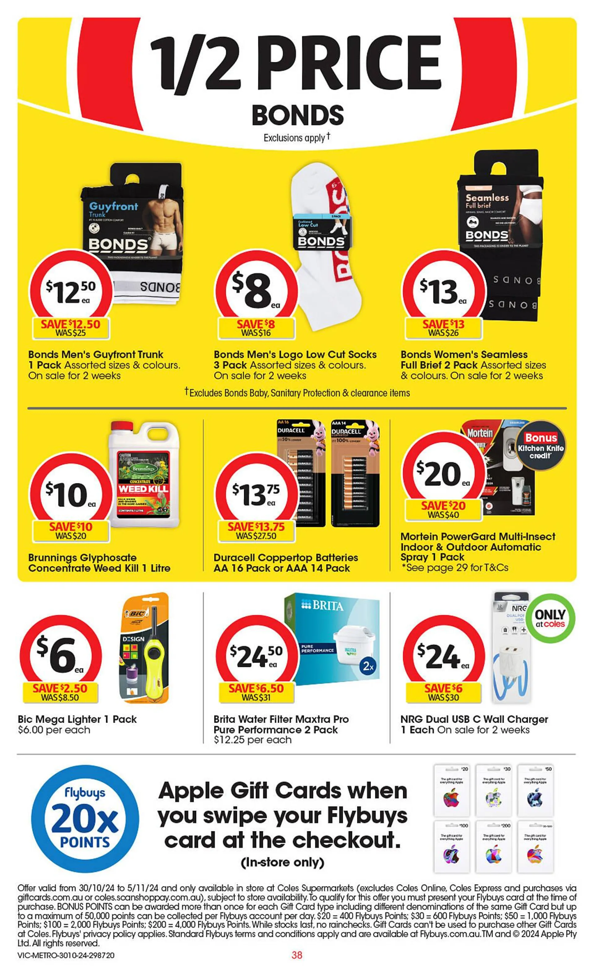 Coles catalogue - Catalogue valid from 30 October to 5 November 2024 - page 39