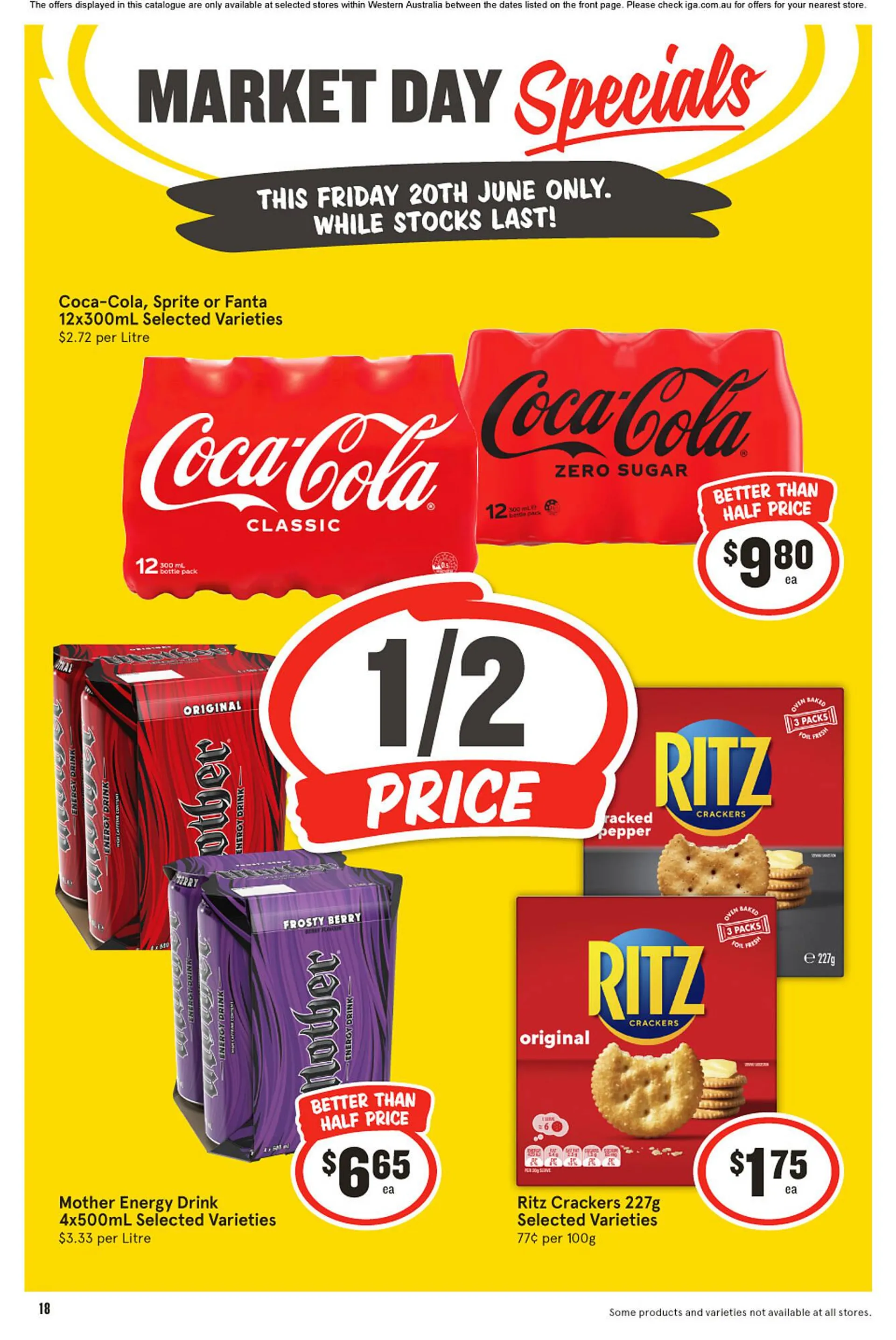 IGA catalogue - Catalogue valid from 20 June to 20 June 2025 - page 1
