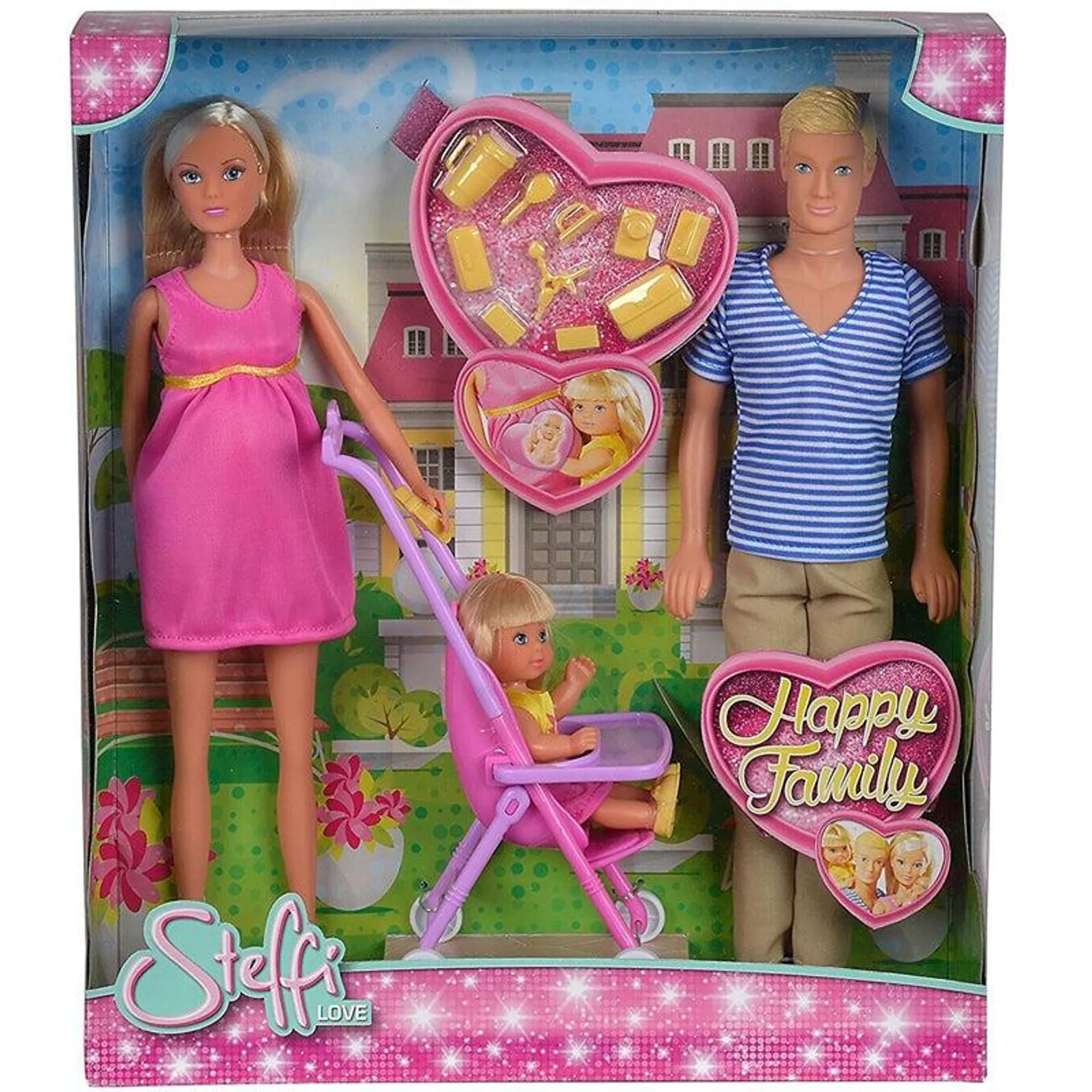 Steffi Love Happy Family Doll Set