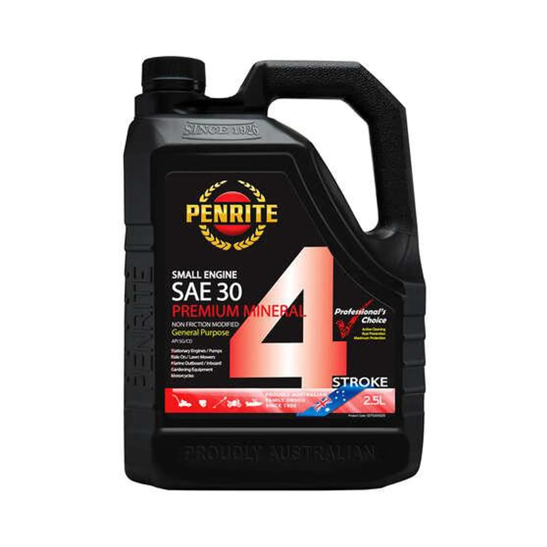 Penrite Small Engine 4 Stroke Engine Oil - SAE30 2.5 Litre