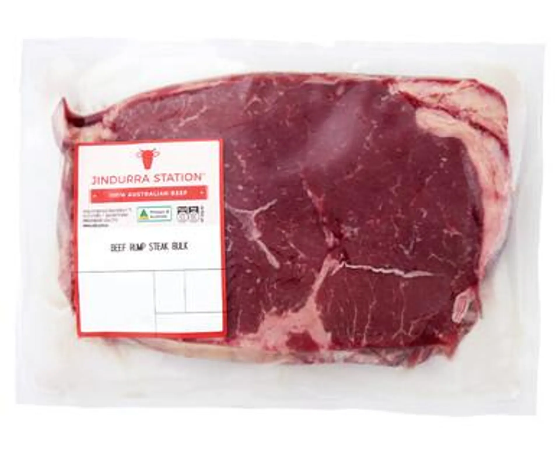 Jindurra Station Beef Rump Bulk per kg