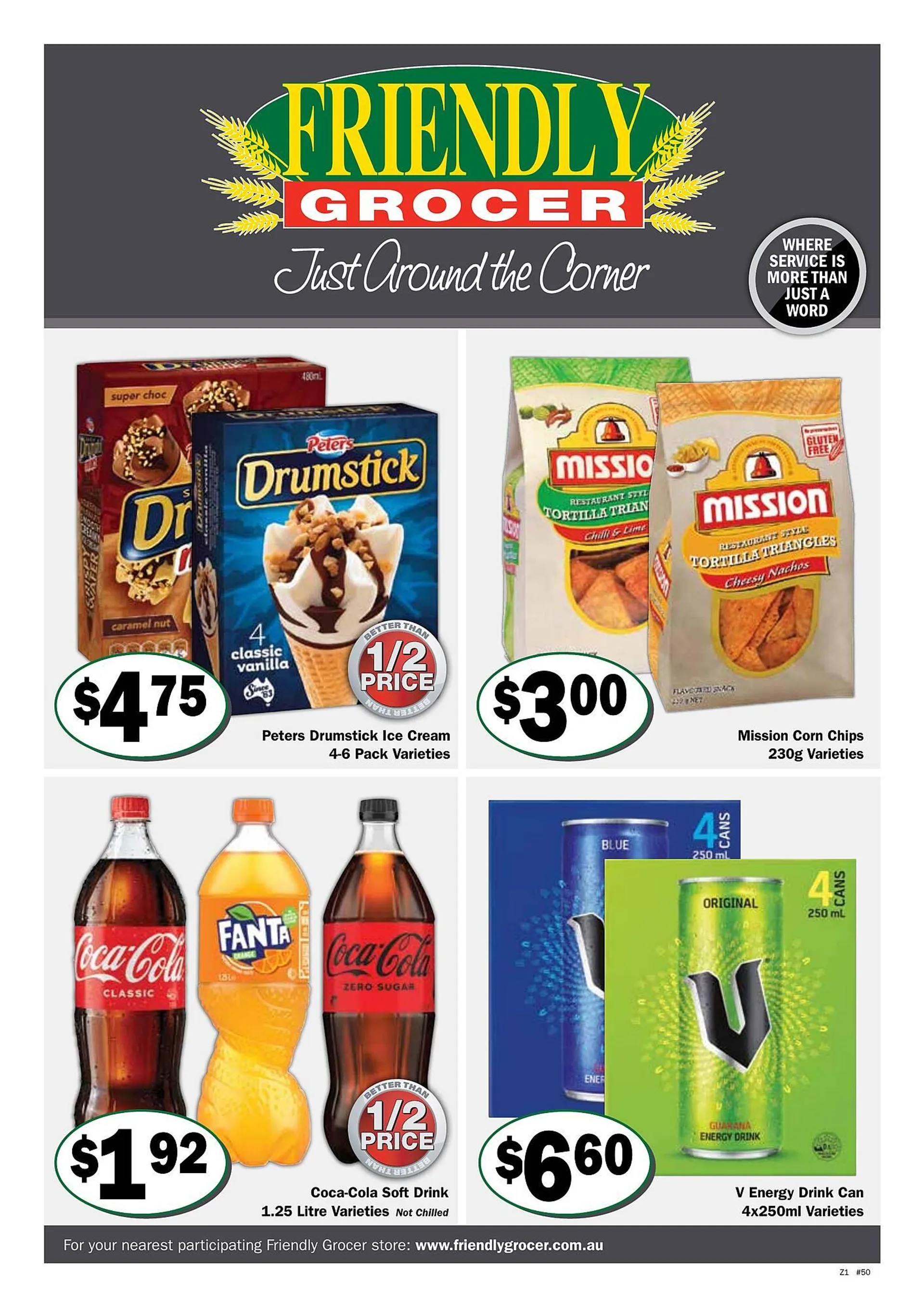 Friendly Grocer catalogue - 1