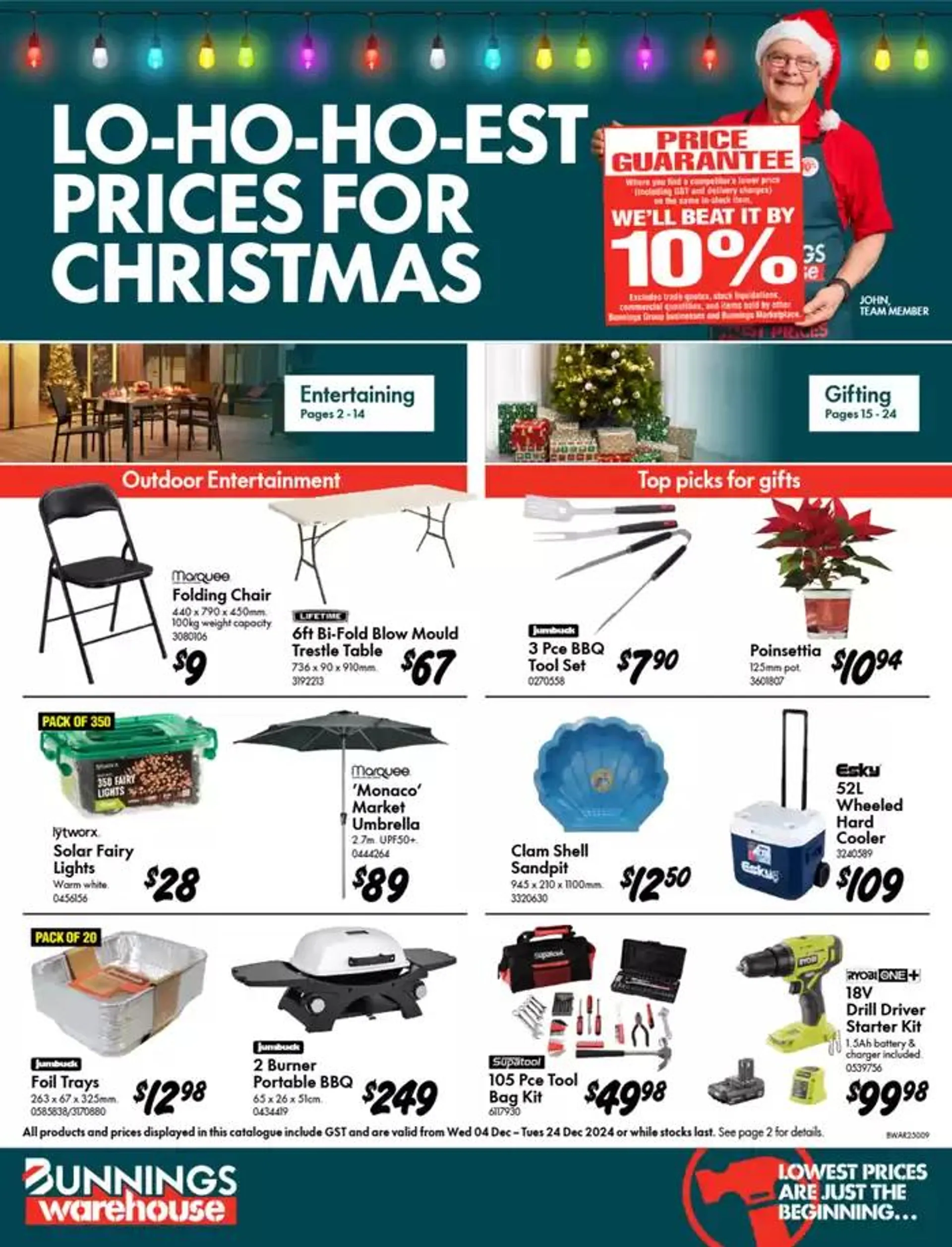 Lo - Ho - Ho - Est Prices For Christmas - 1