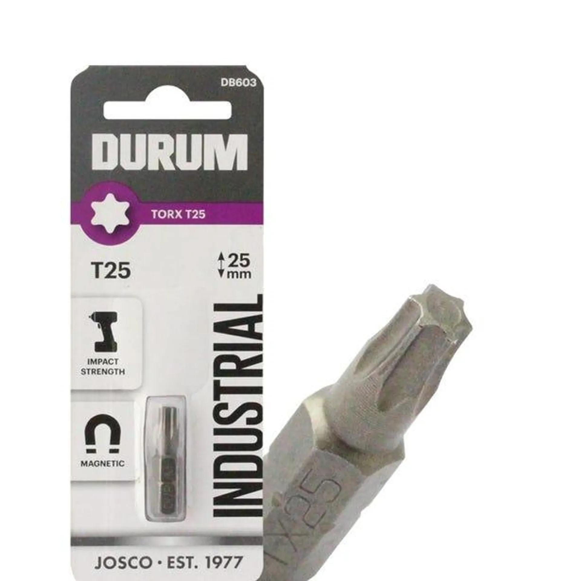 DURUM T25 x 25mm Torx Insert Screwdriver Bit