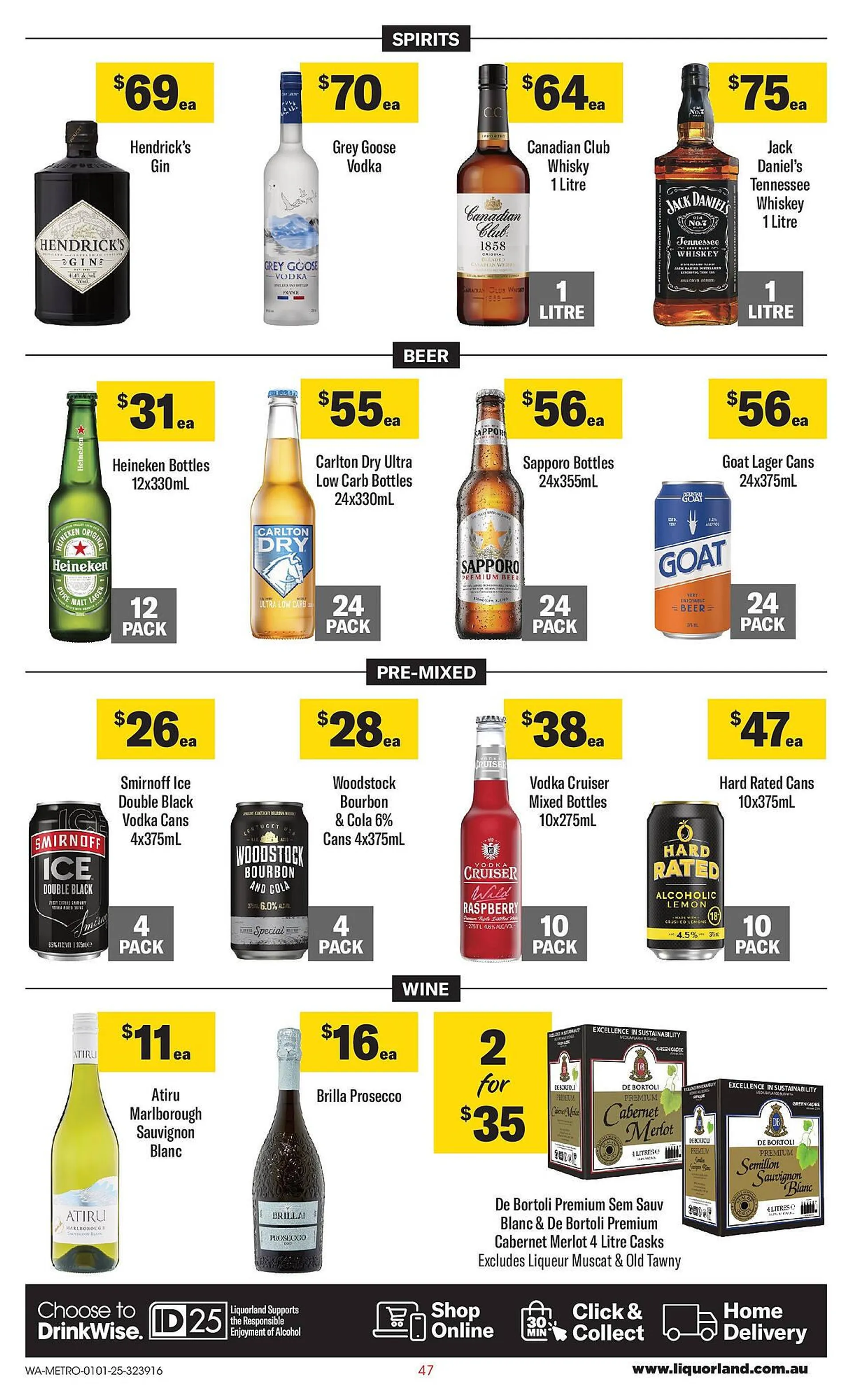 Coles catalogue - Catalogue valid from 31 December to 7 January 2025 - page 47