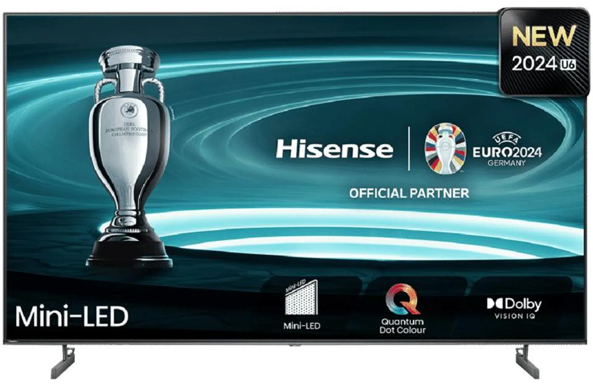 Hisense 65" U6NAU Mini-LED 4K QLED Smart TV 24