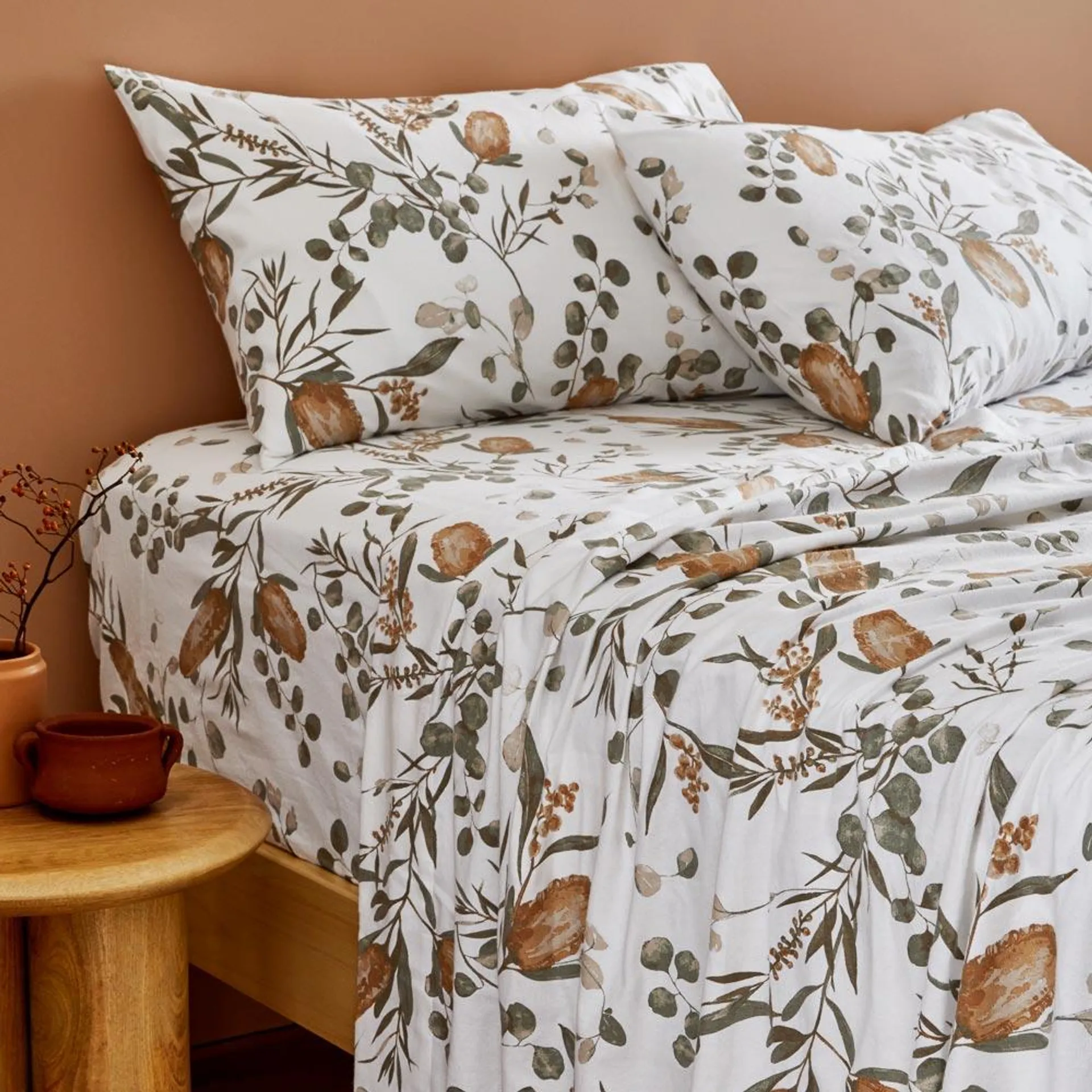 MyHouse Printed Flannelette Sheet Set