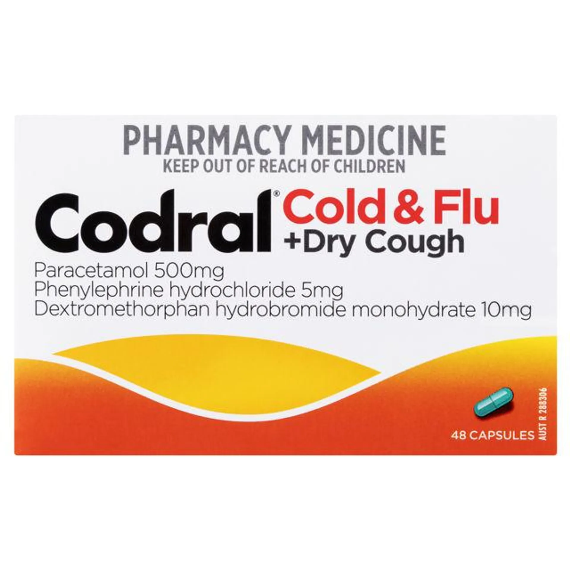 Codral Cold & Flu + Dry Cough 48 tablets