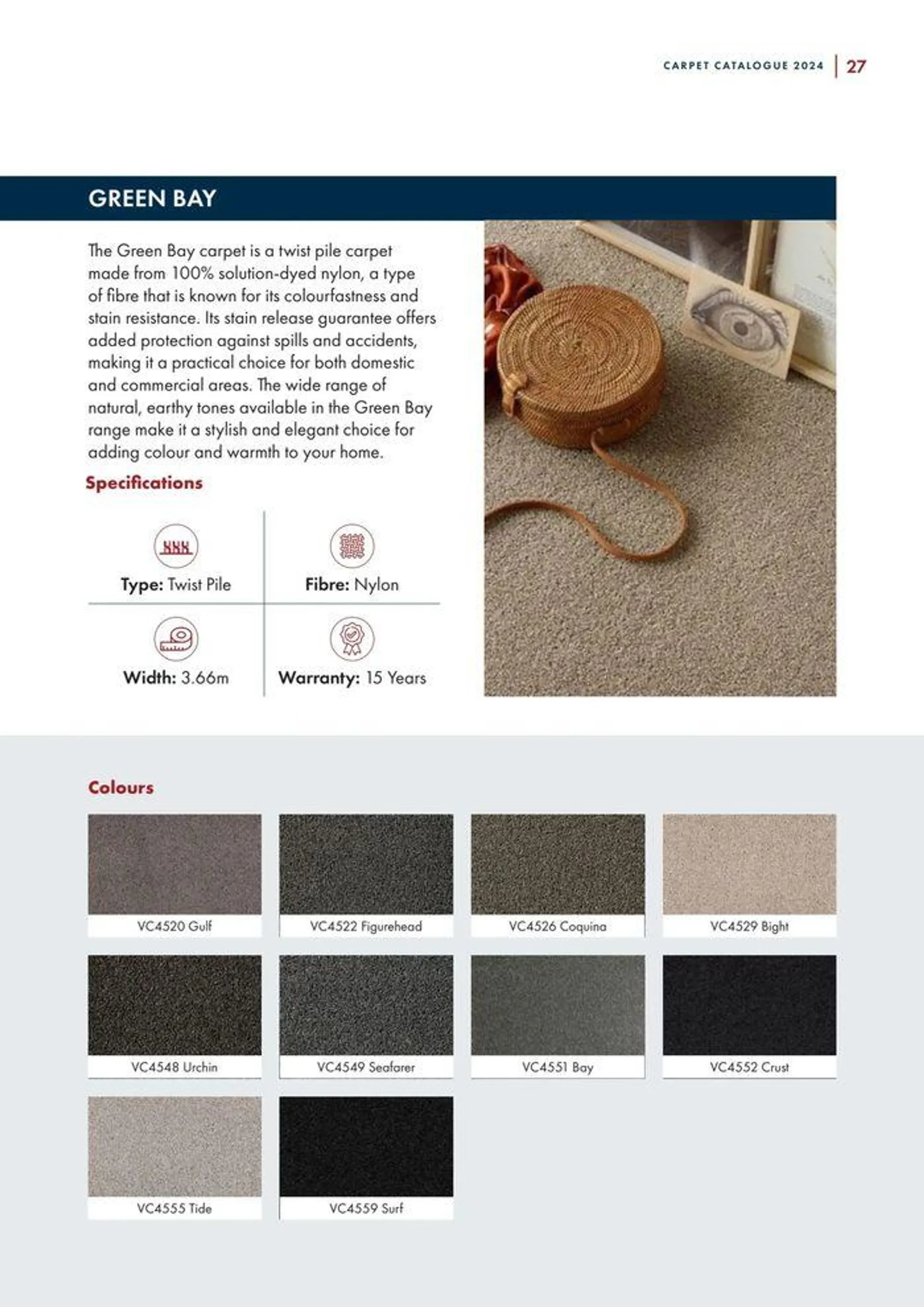 Carpet Catalogue - Catalogue valid from 24 September to 31 December 2024 - page 27