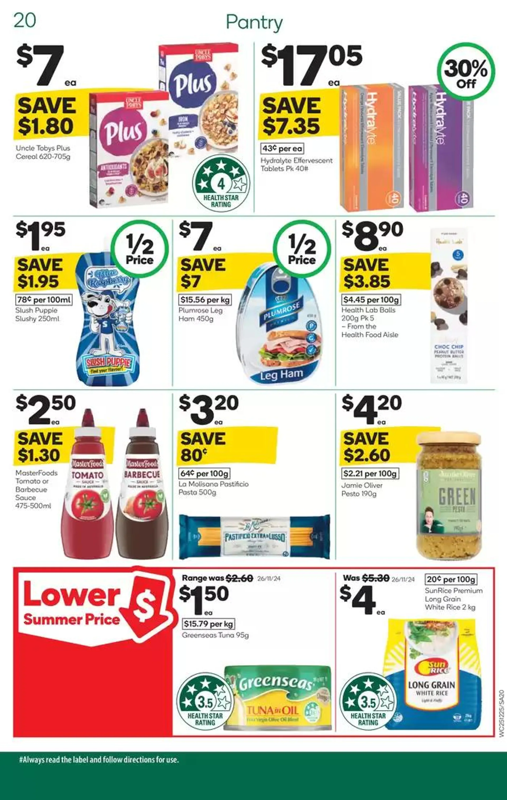 Weekly Specials - 25/12 - Catalogue valid from 25 December to 31 December 2024 - page 20