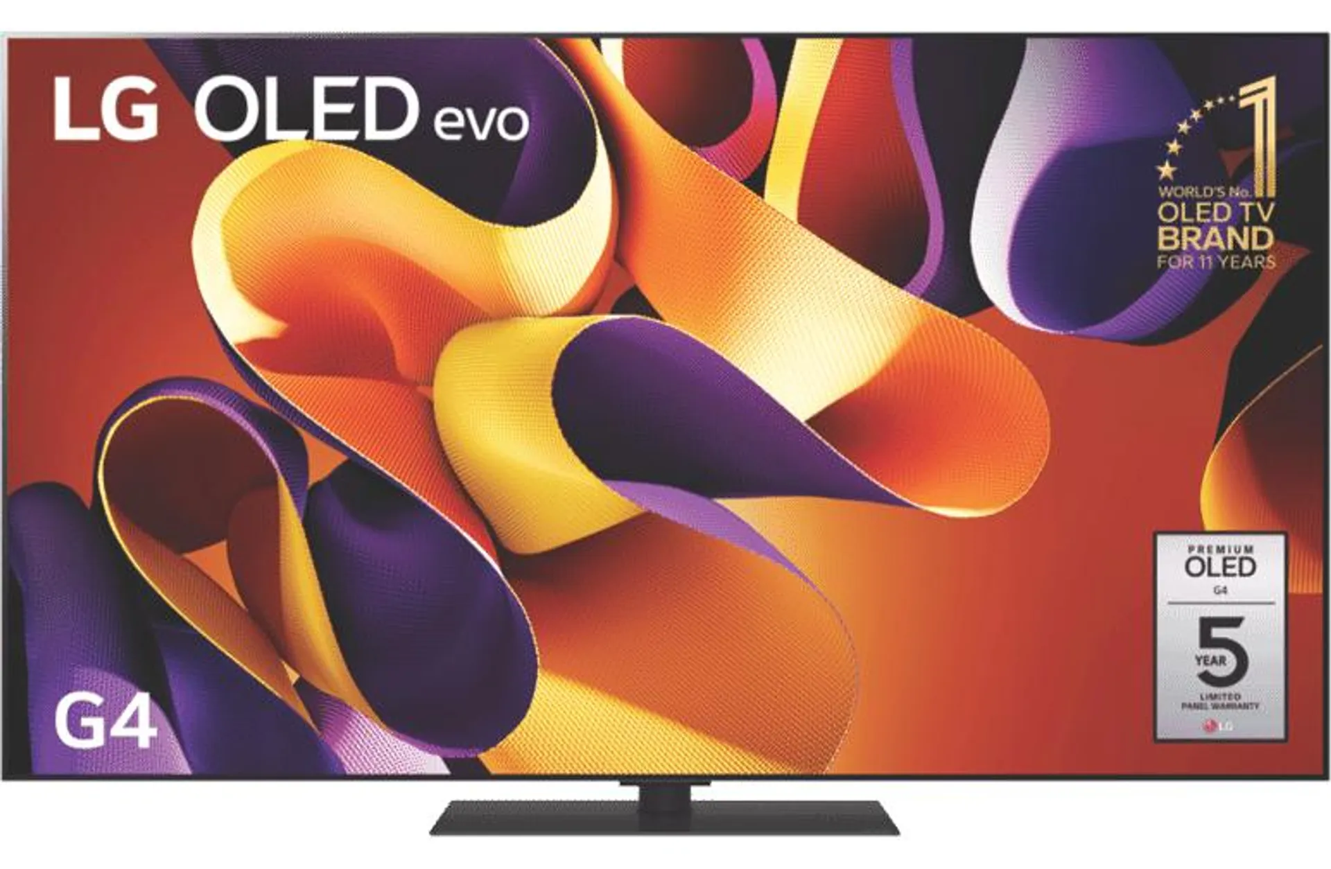 LG 55" OLED EVO G4 4K Smart TV 24