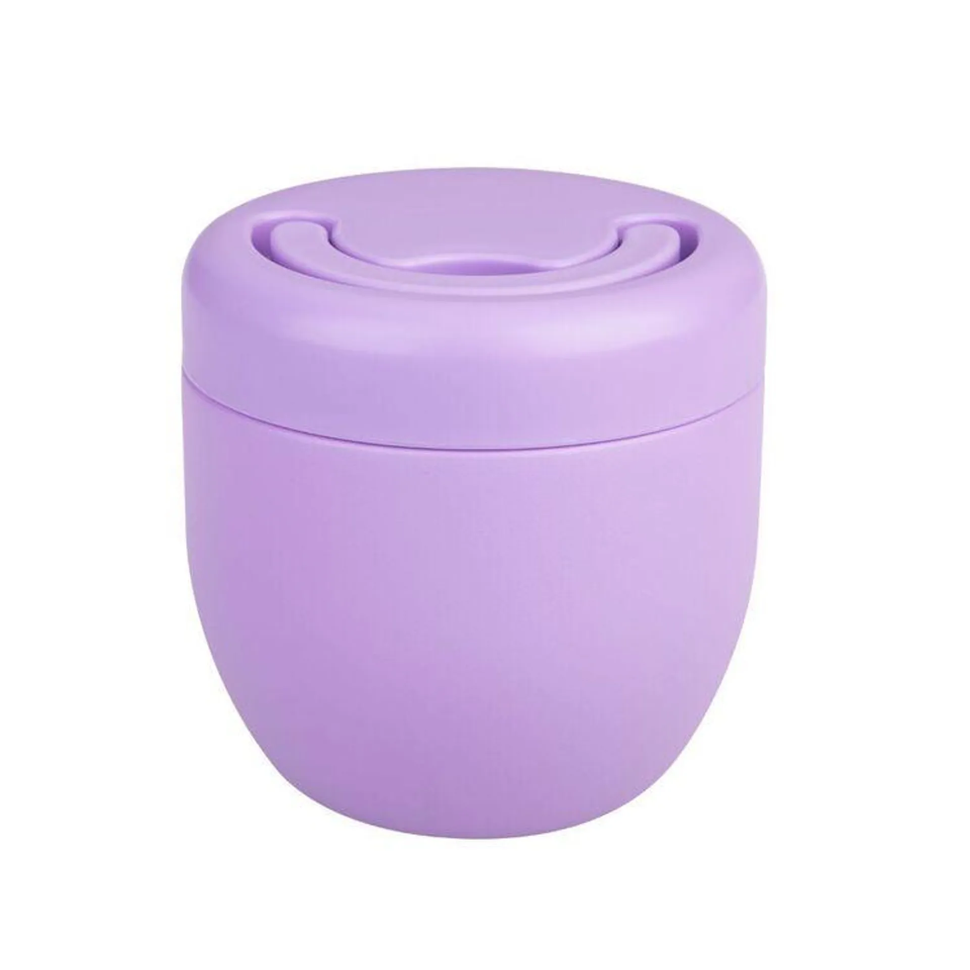 Oasis Stainless Steel Double Wall Food Pod Lavender 470 mL