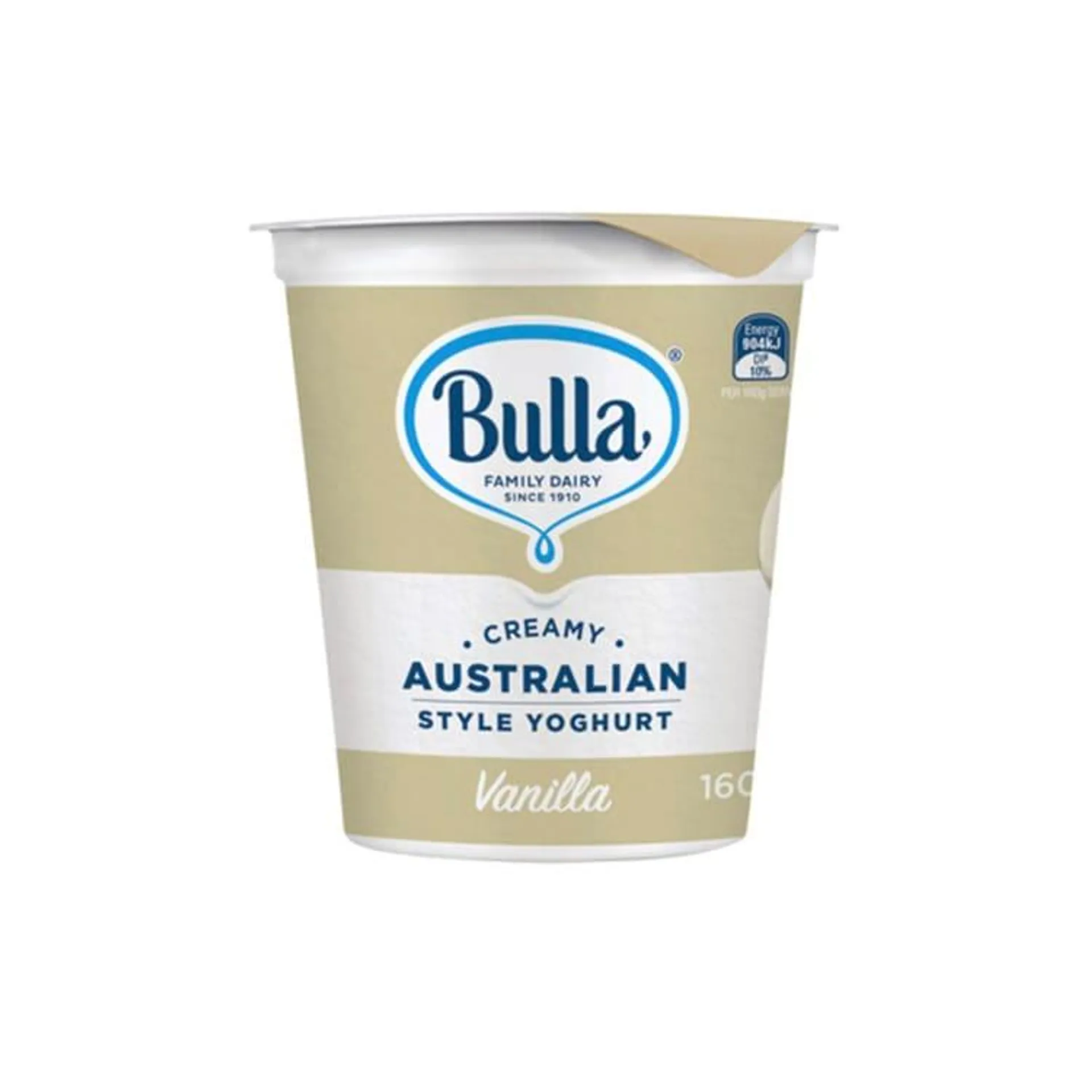 Bulla Creamy Australian Style Yoghurt Vanilla