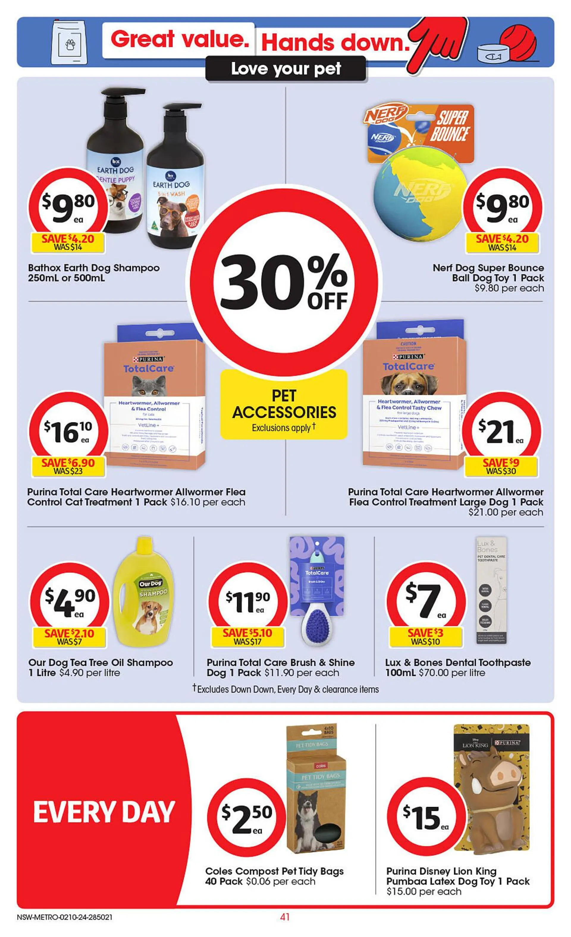 Coles catalogue - Catalogue valid from 2 October to 8 October 2024 - page 42