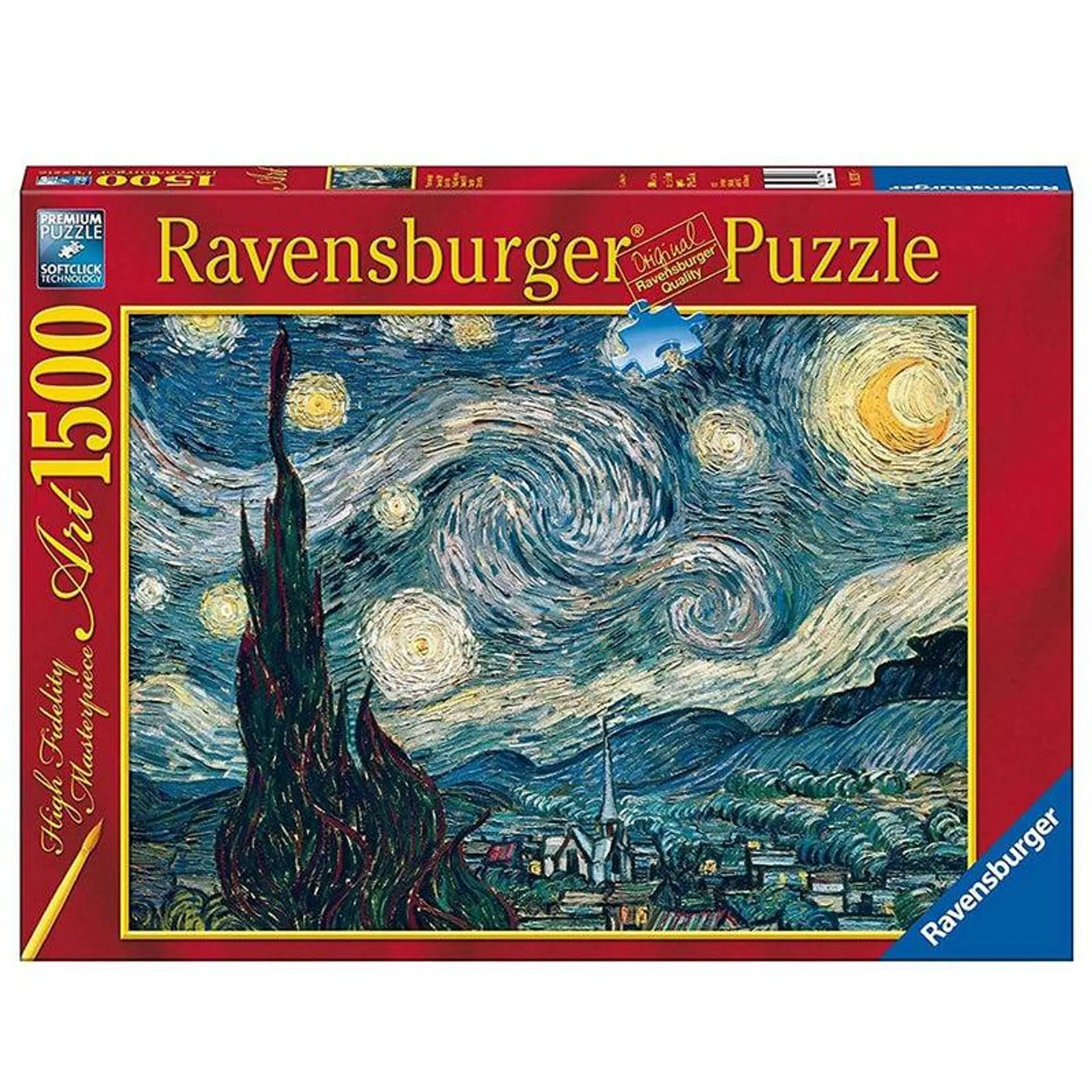 Ravensburger Van Gogh Starry Night 1500pc Jigsaw Puzzle