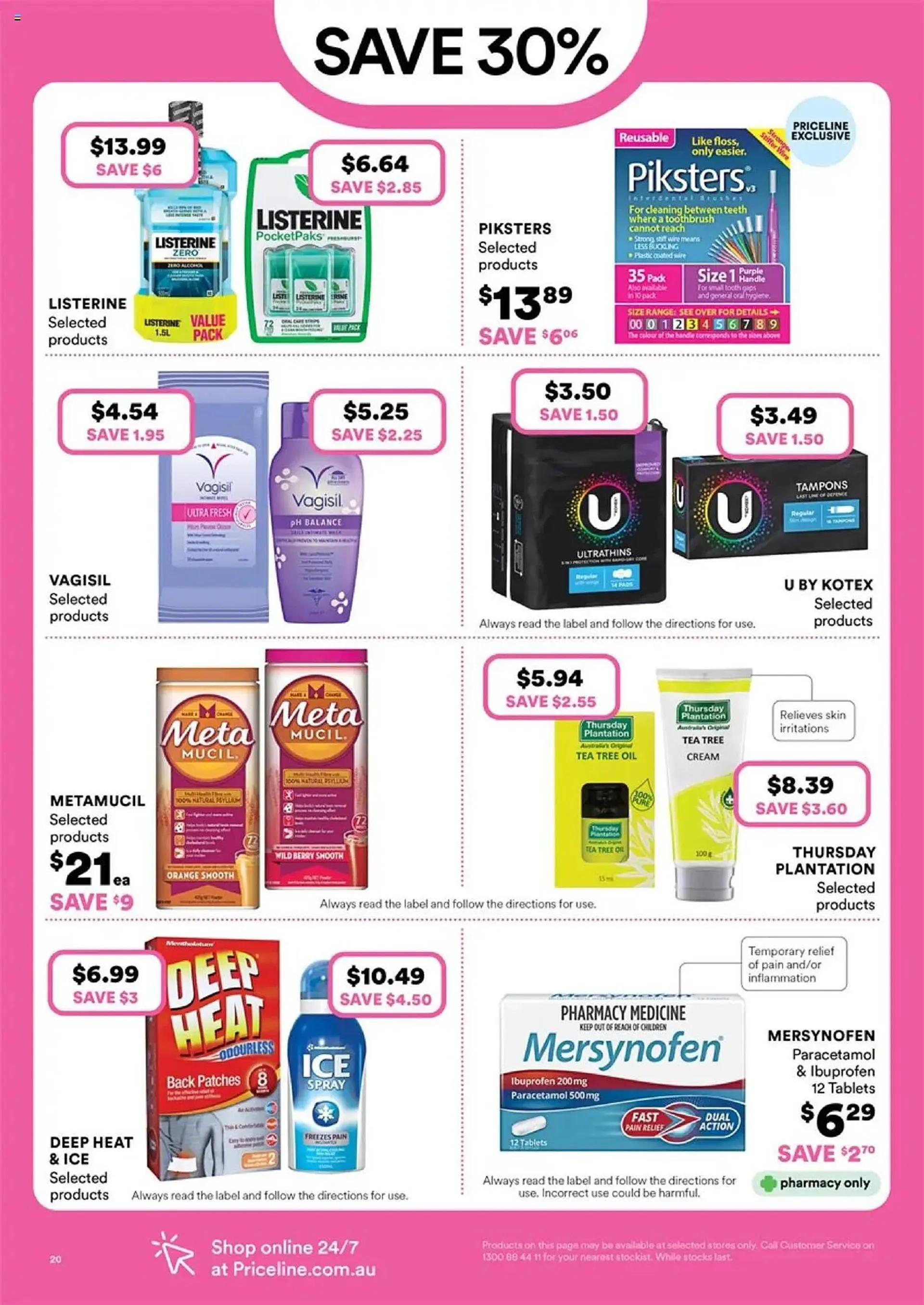 Priceline catalogue - Catalogue valid from 2 January to 15 January 2025 - page 20