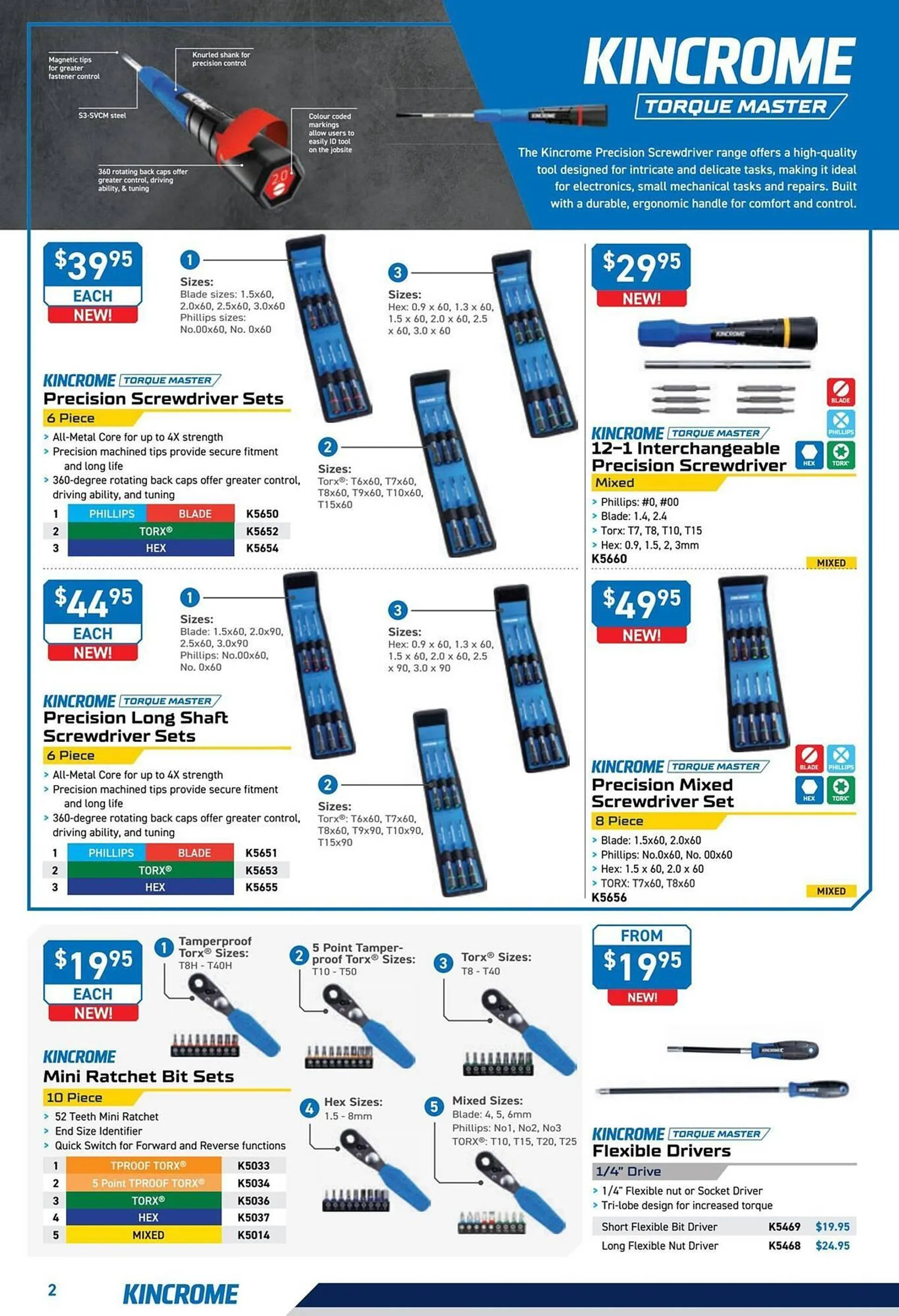 Kincrome catalogue - Catalogue valid from 14 April to 30 May 2025 - page 2