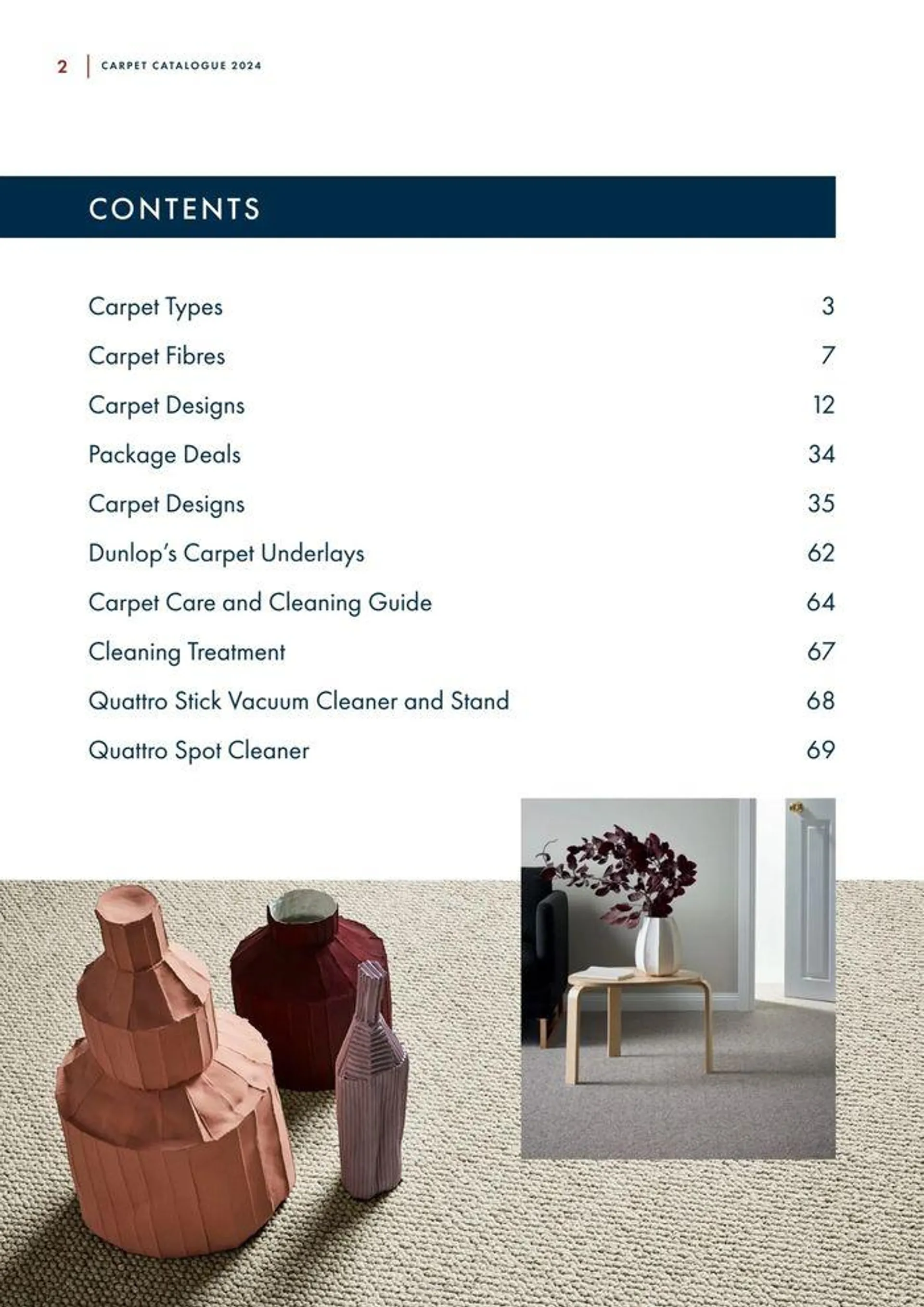 Carpet Catalogue - Catalogue valid from 24 September to 31 December 2024 - page 2