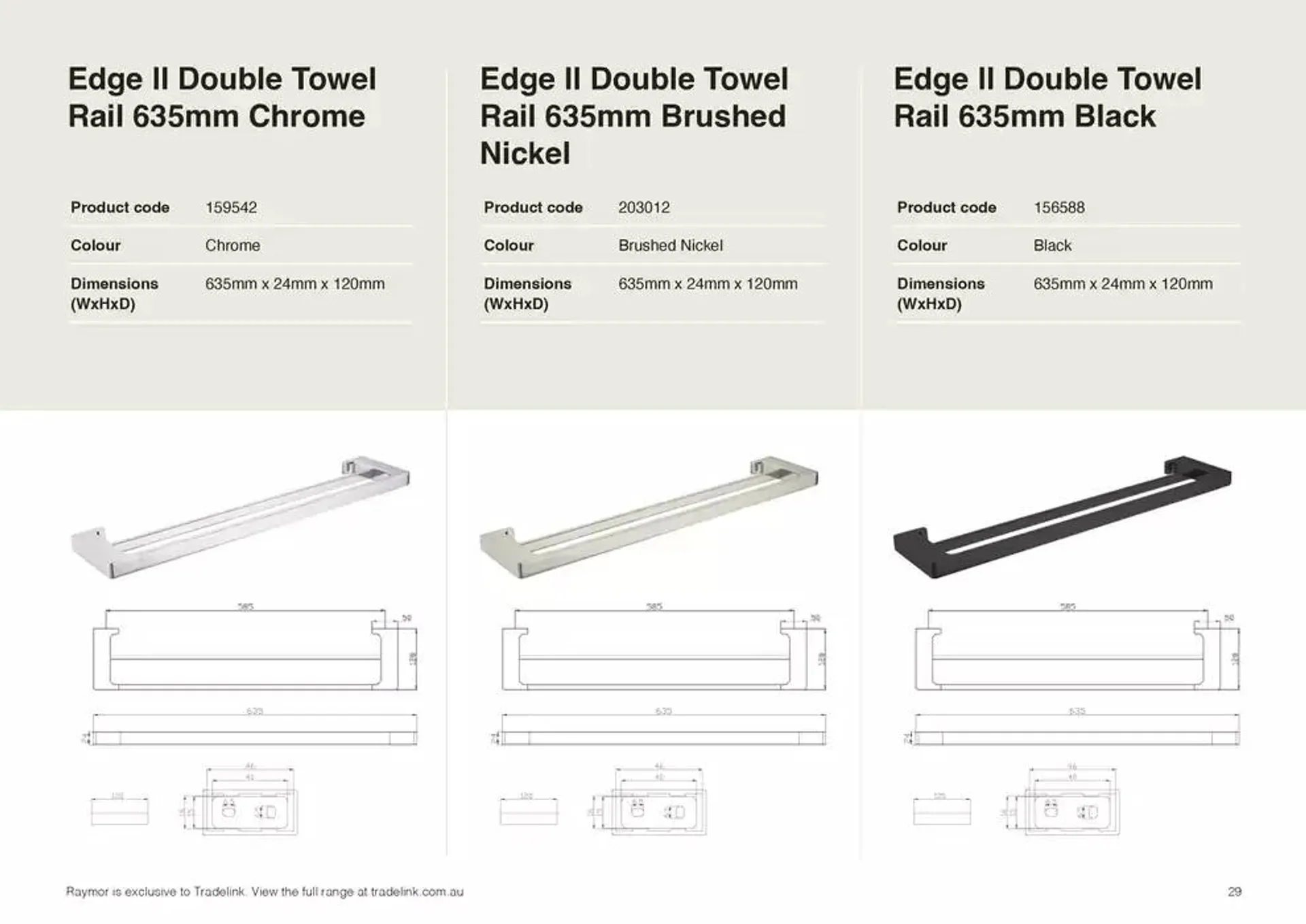 Raymor Brochure Accessories 2025 - Catalogue valid from 24 December to 31 January 2025 - page 29