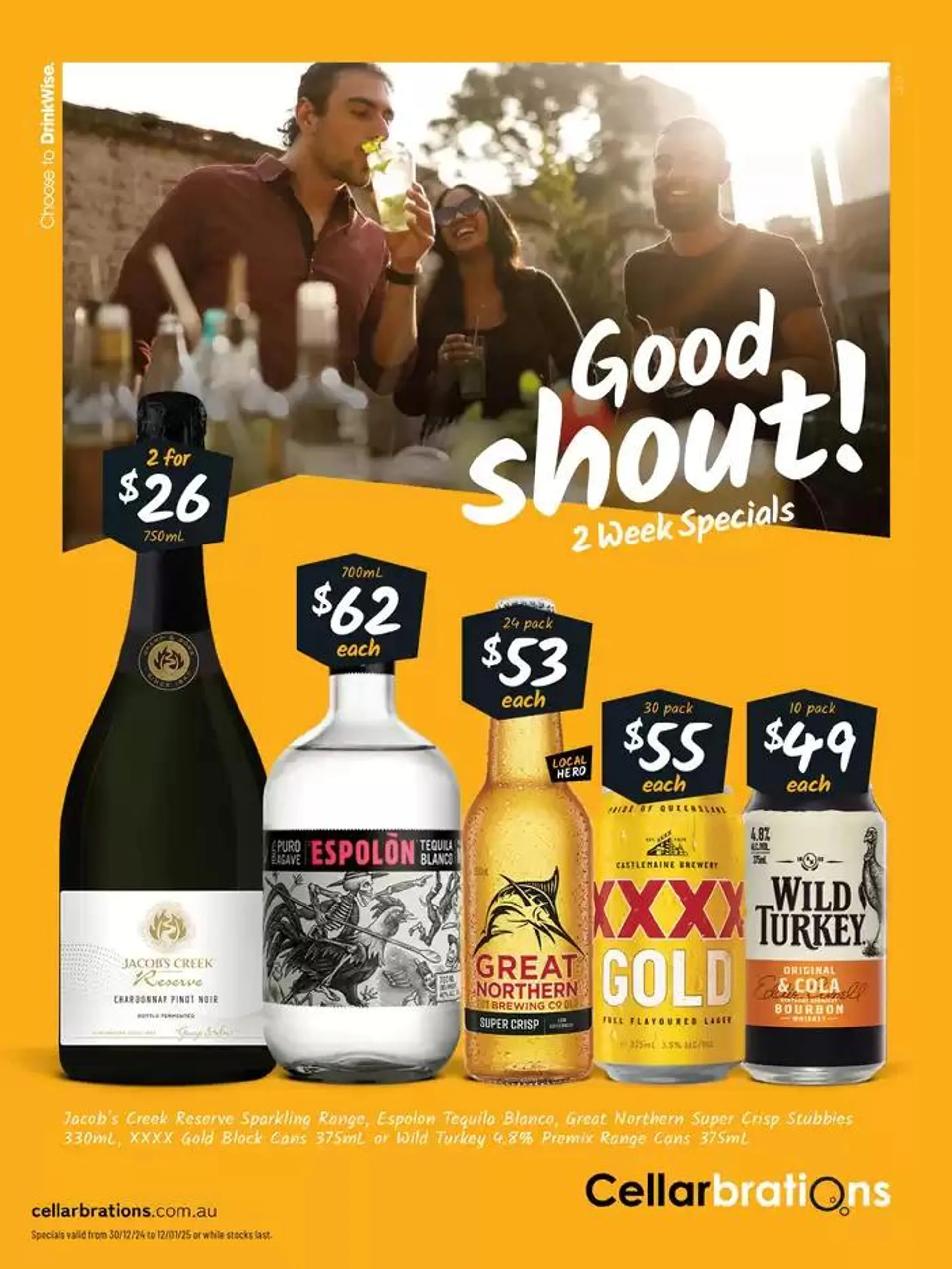 Good Shout! 2 Week Specials - QLD Z1 - 1