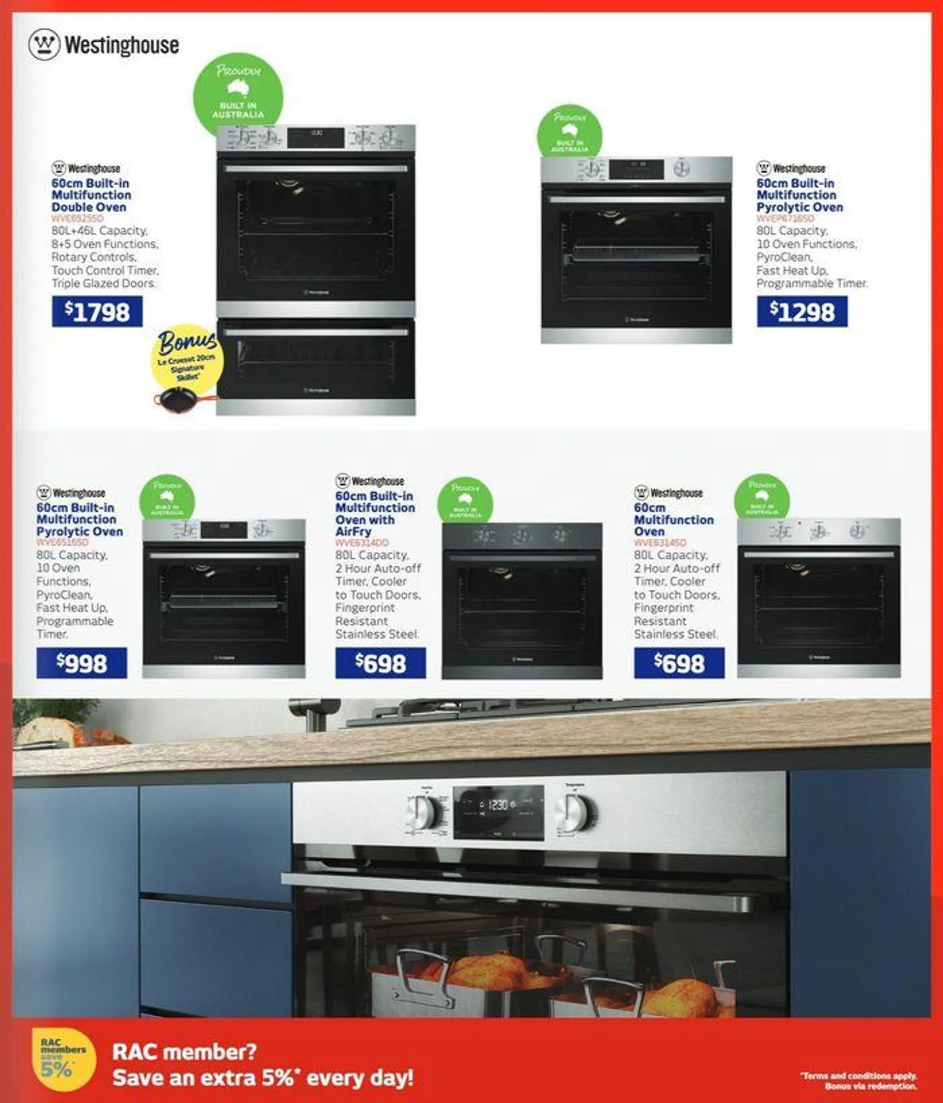 Electrolux & Westinghouse Kitchen Guide - Catalogue valid from 2 August to 31 August 2024 - page 19