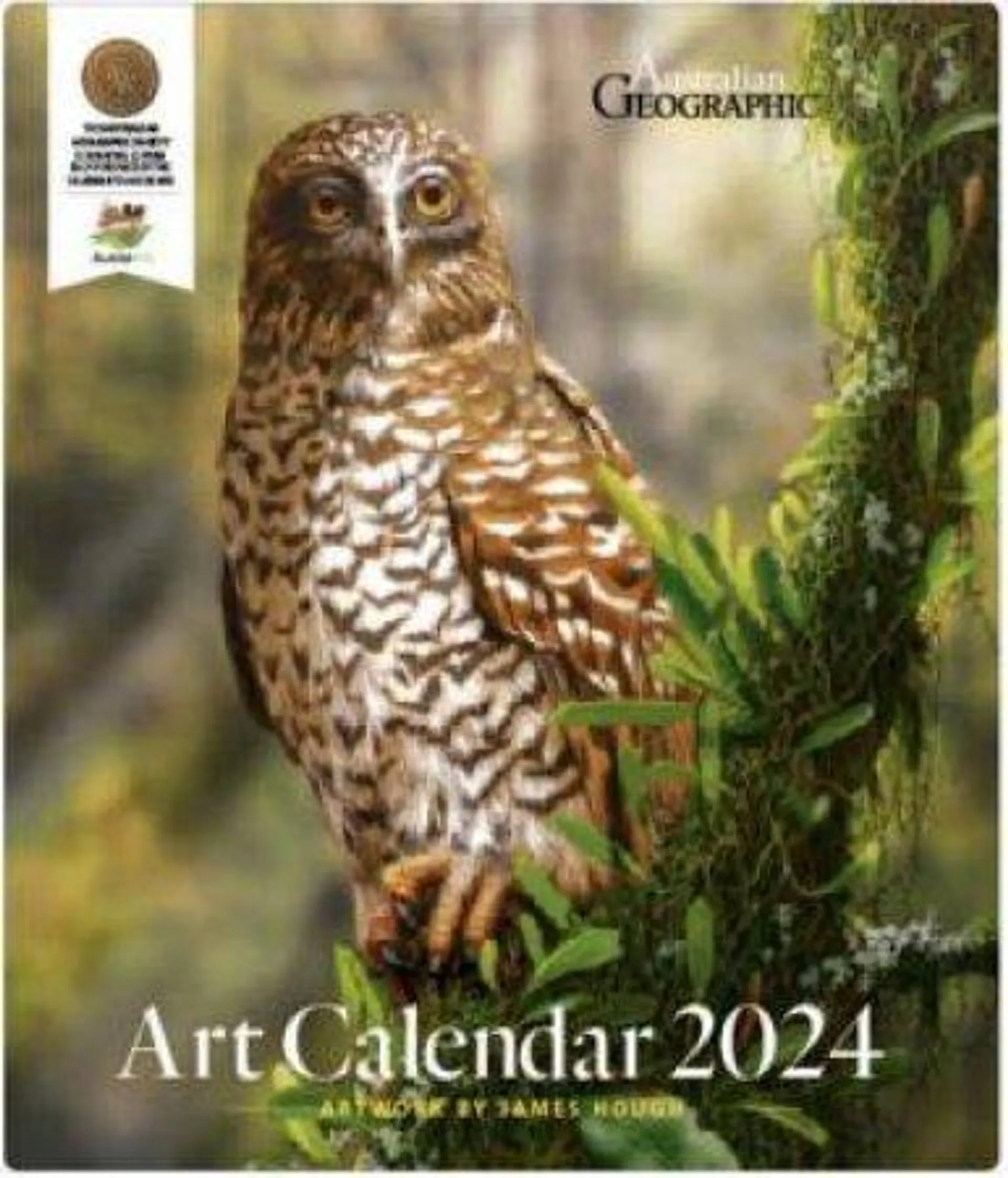 Australian Geographic Art Calendar 2024