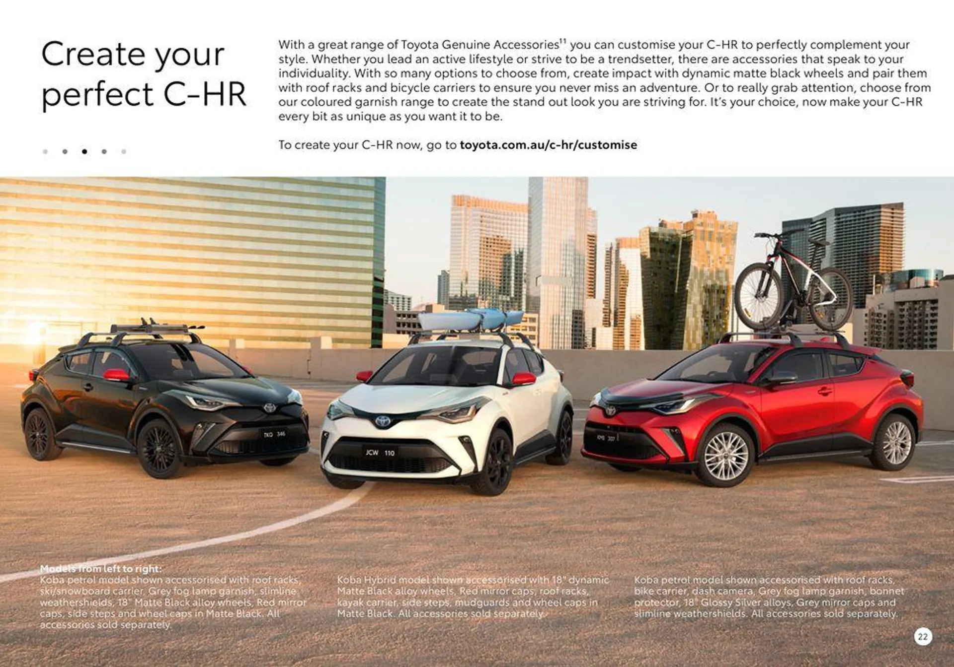 Toyota C-HR Hybrid - Catalogue valid from 30 January to 30 January 2025 - page 22