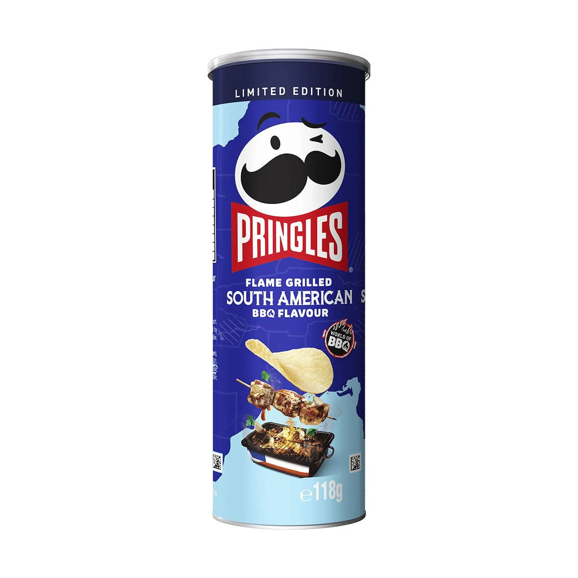 Pringles Flame Grilled South American BBQ 118g
