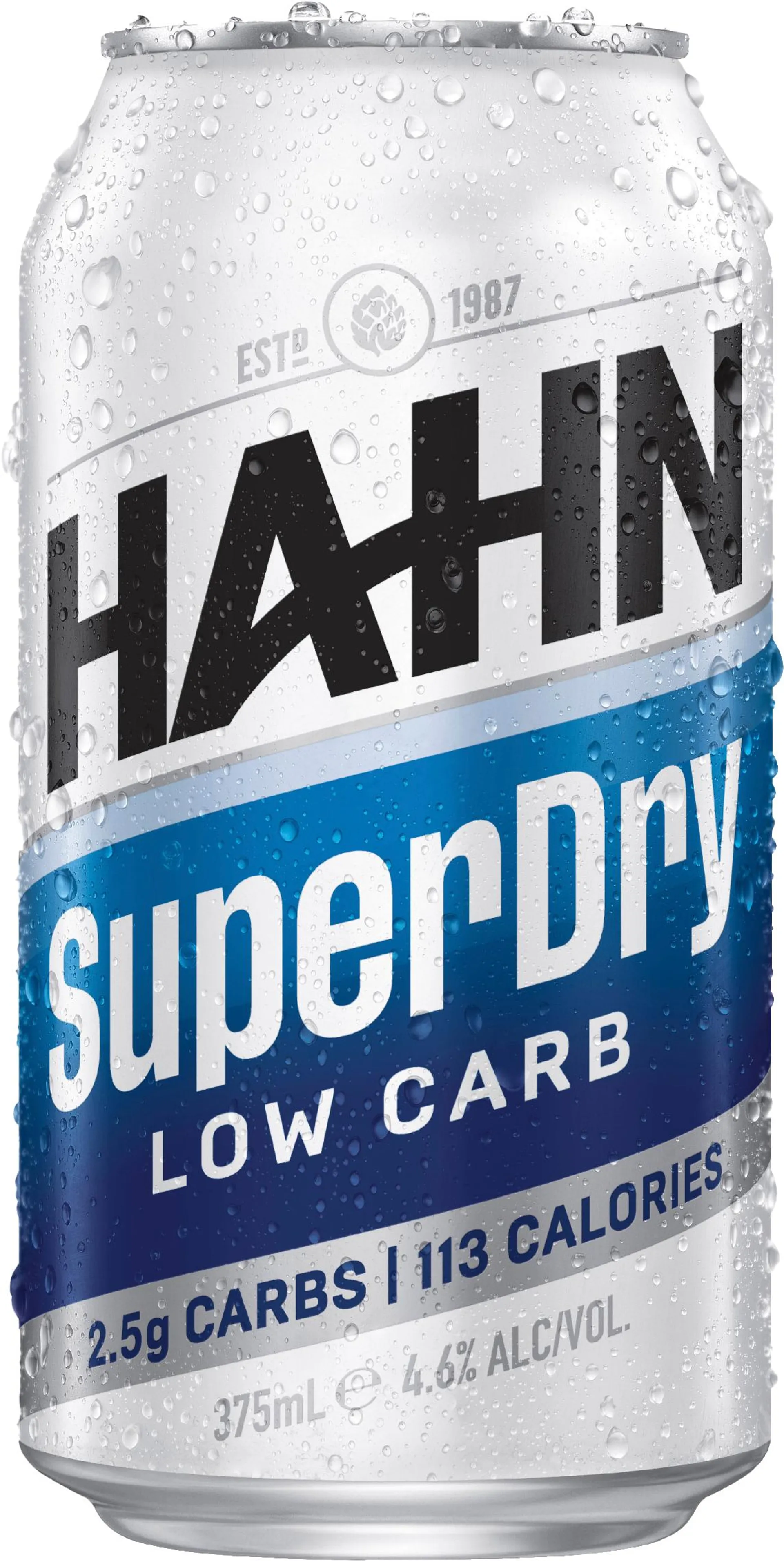 Hahn Super Dry 4.6% Can 30X375ML