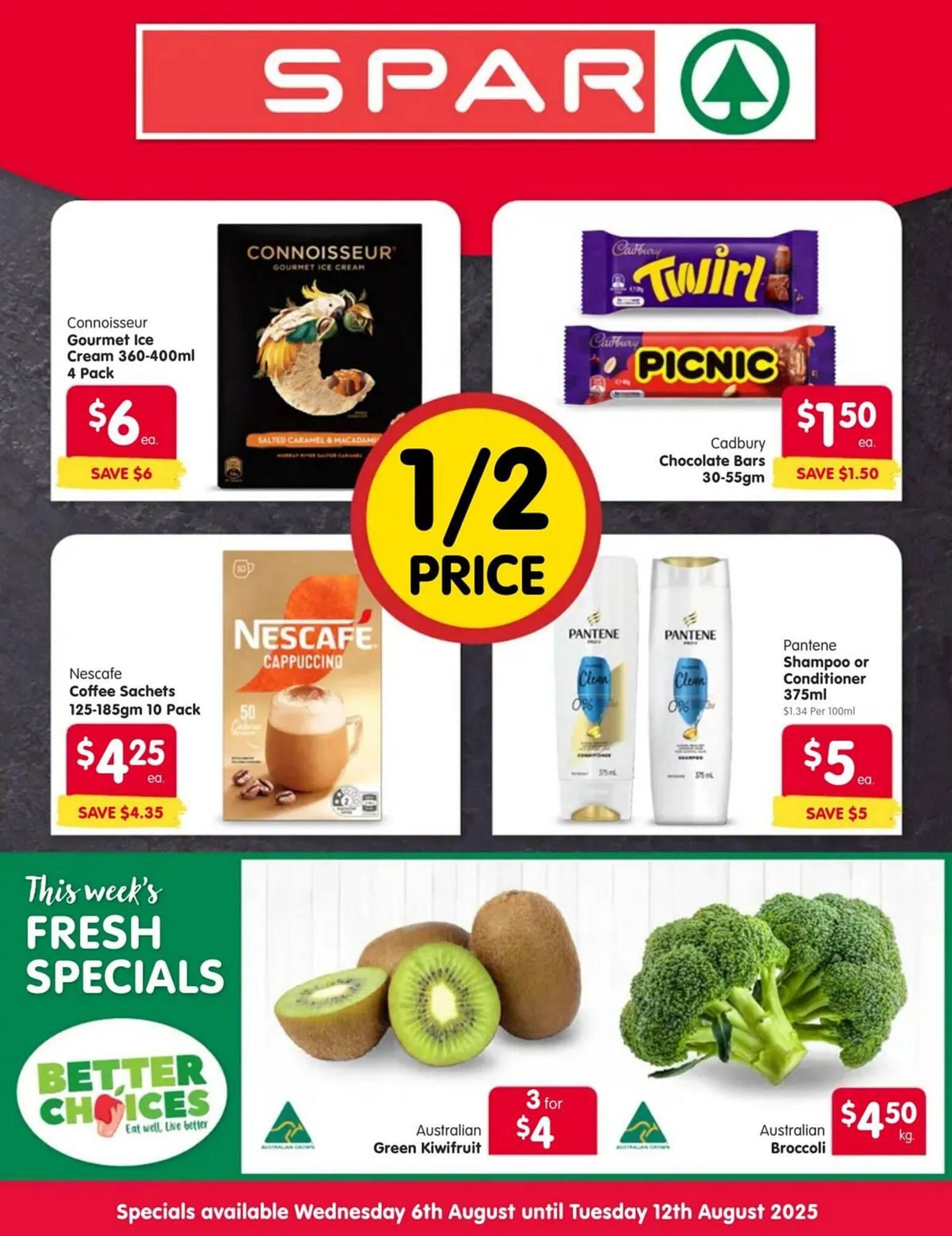 Spar catalogue - Catalogue valid from 6 August to 12 August 2025 - page 1
