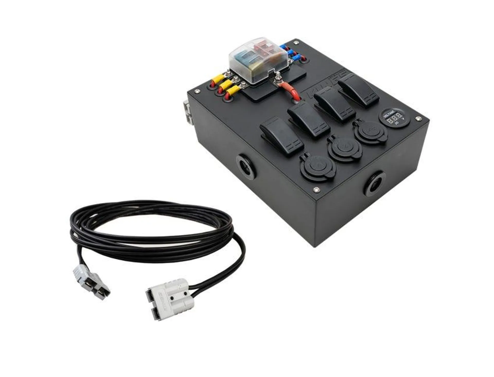 12V Compact Control Box + Solar Extension Lead - 6 Metre