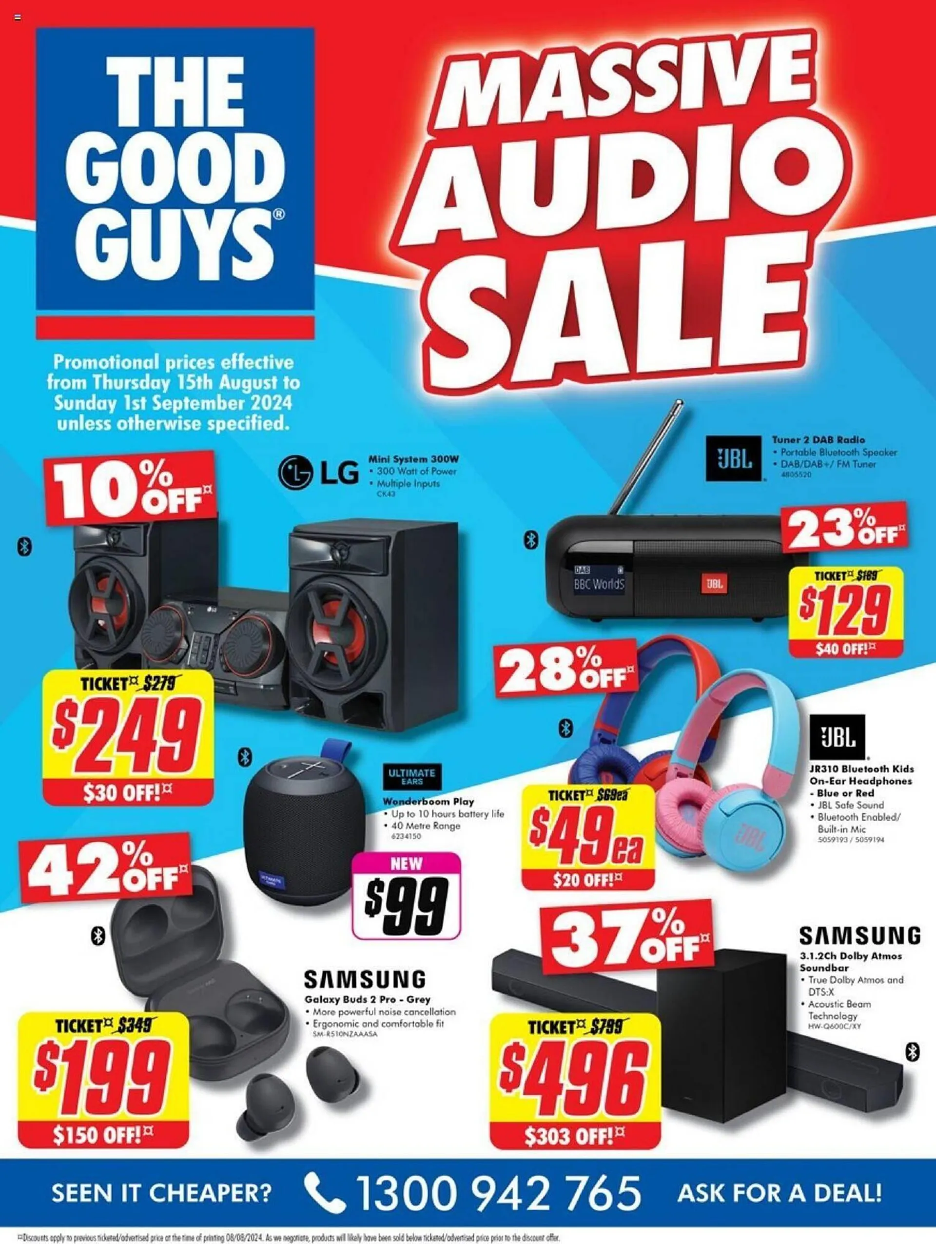 The Good Guys catalogue - Catalogue valid from 15 August to 1 September 2024 - page 8