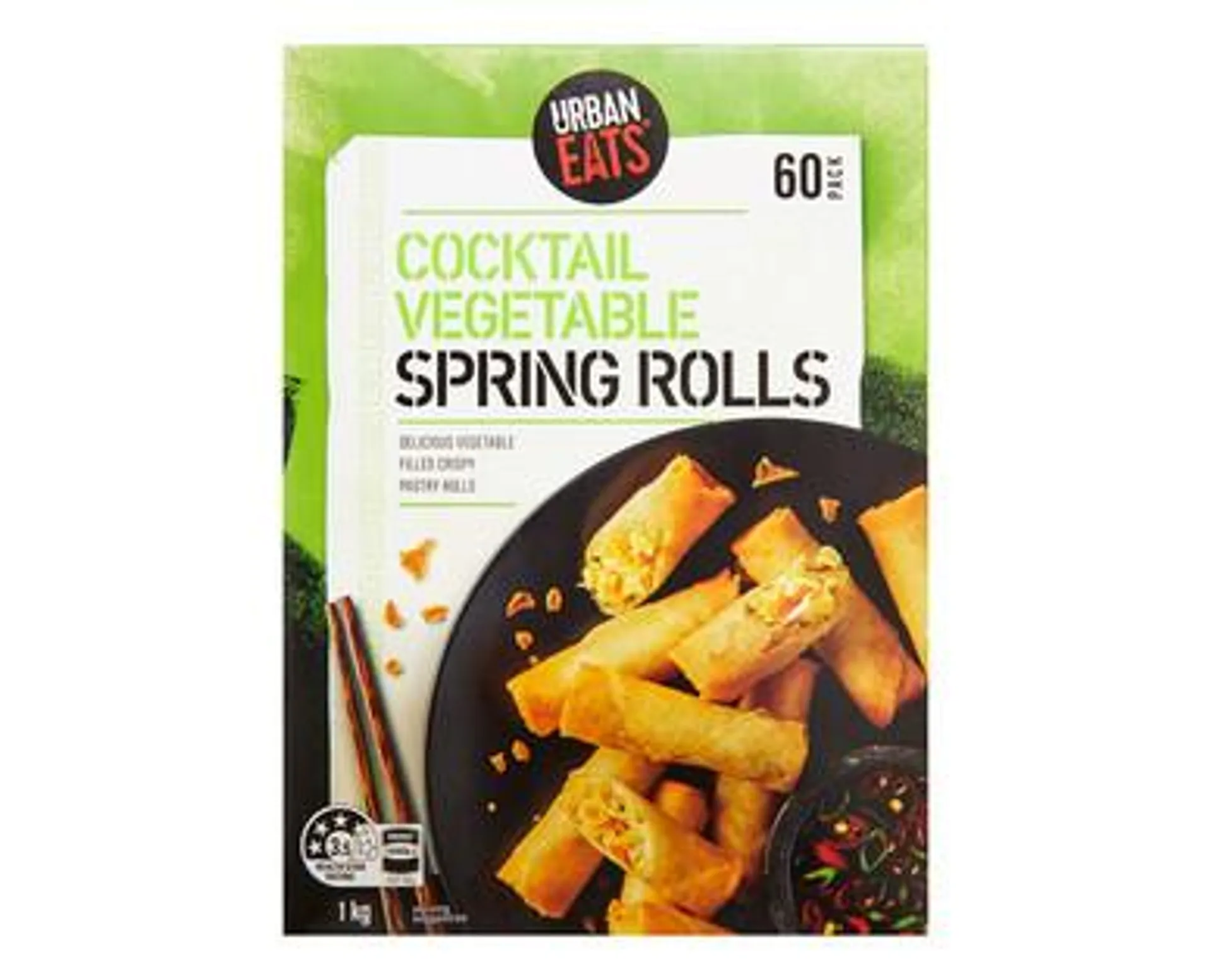 Urban Eats Cocktail Spring Rolls 1kg