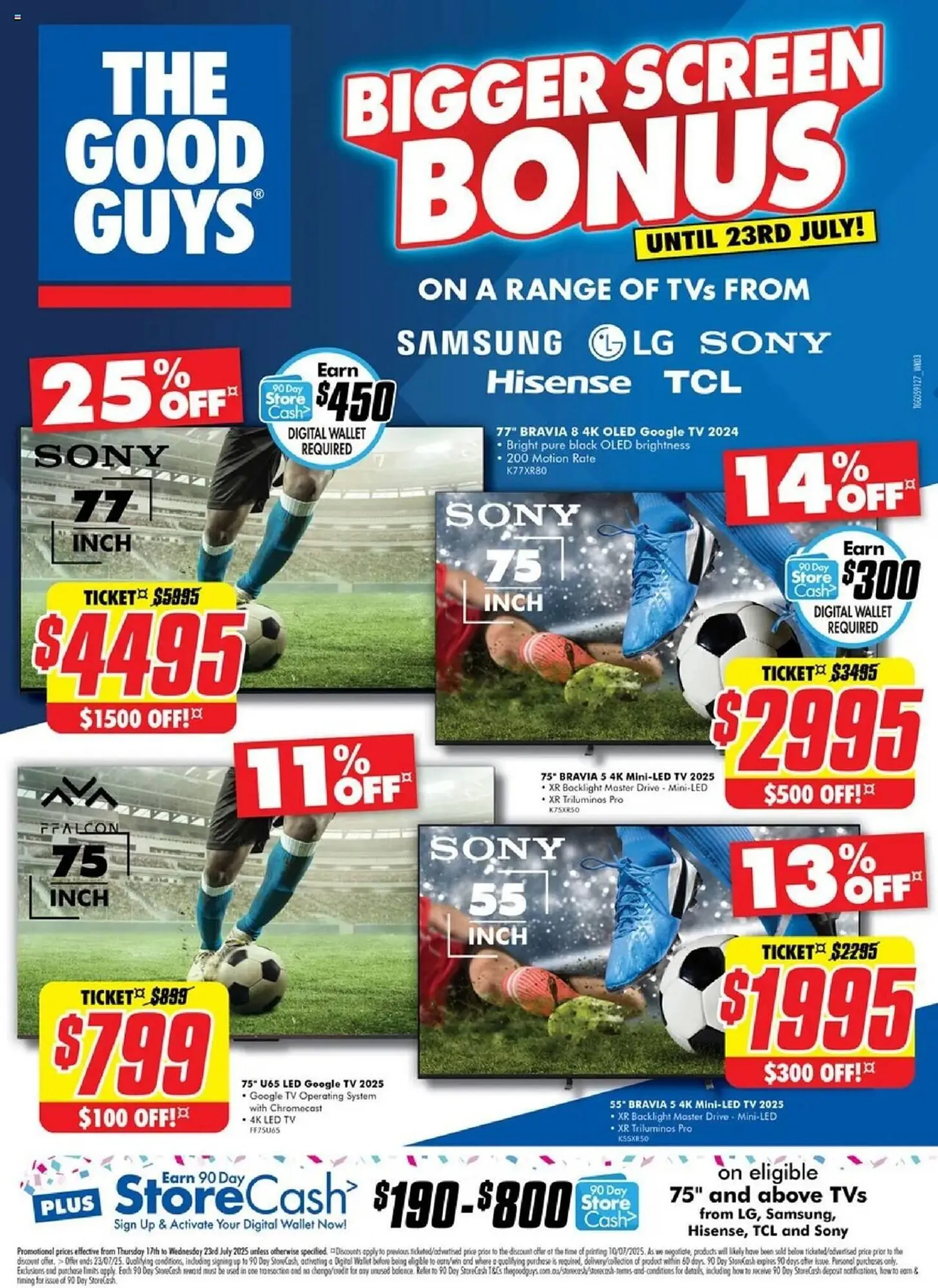 The Good Guys catalogue - Catalogue valid from 16 July to 23 July 2025 - page 1
