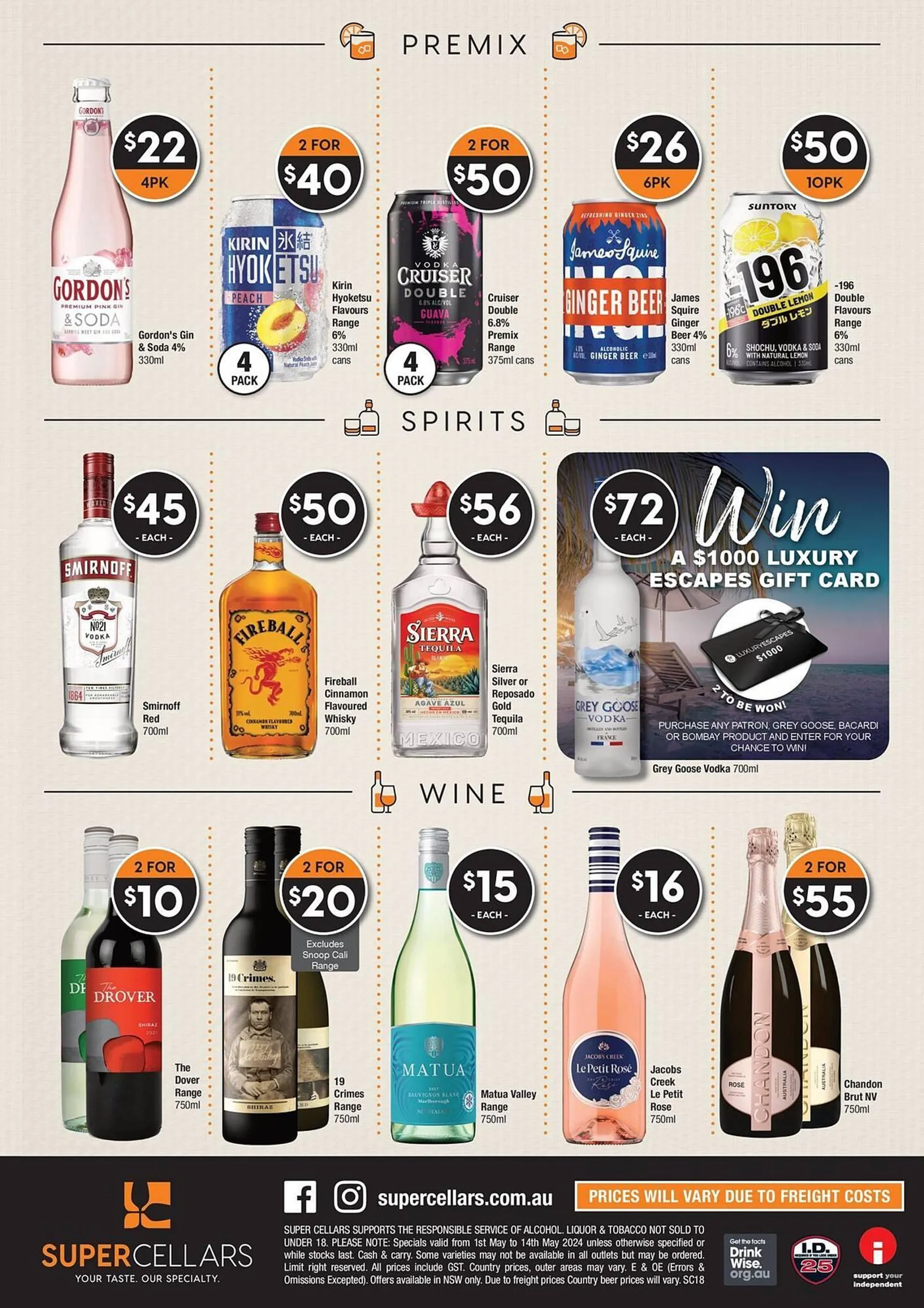 Super Cellars catalogue - Catalogue valid from 2 May to 14 May 2024 - page 2