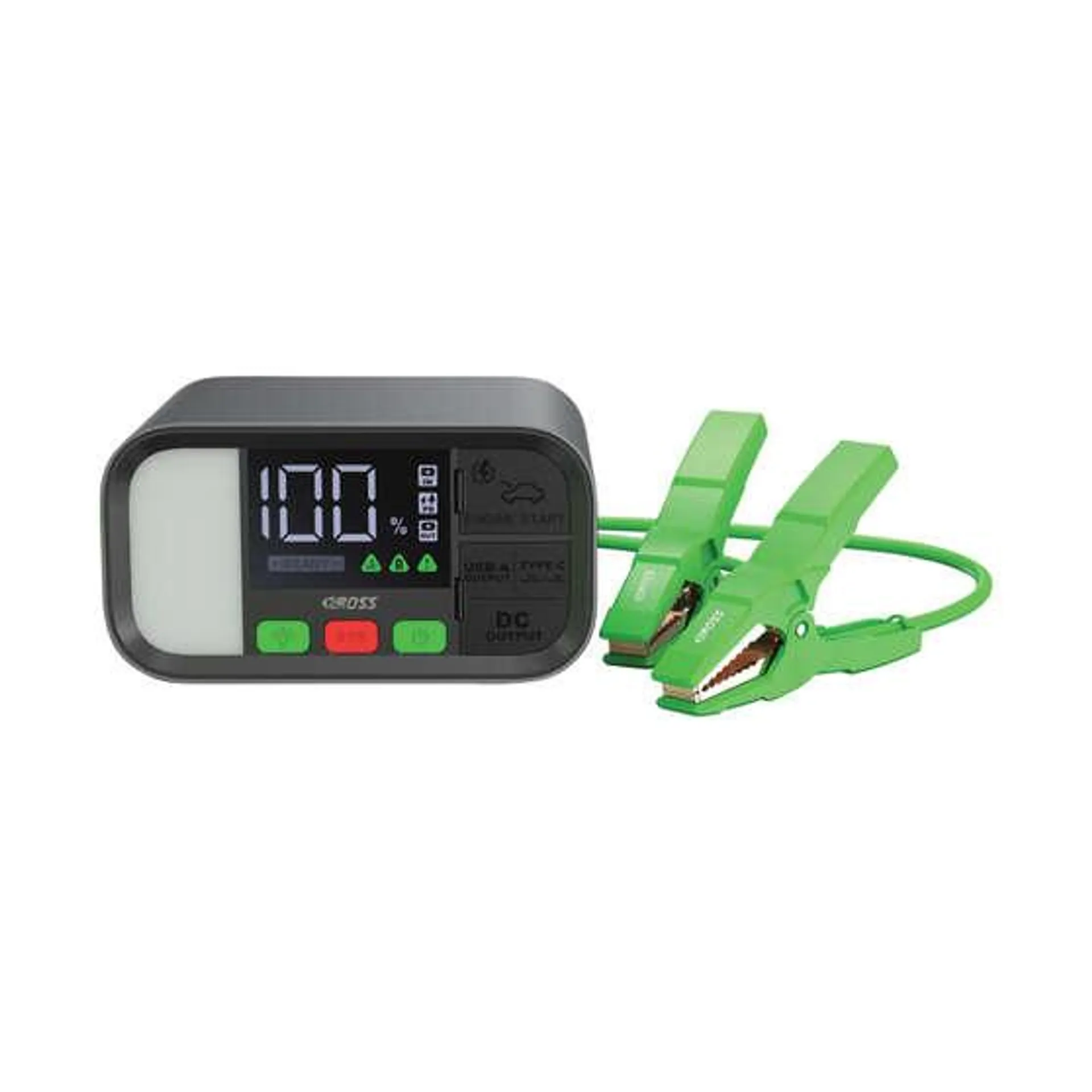 CAROSS T19 12V 1600A Smart Lithium Jump Starter With Built-in 2 Mode LED Worklight