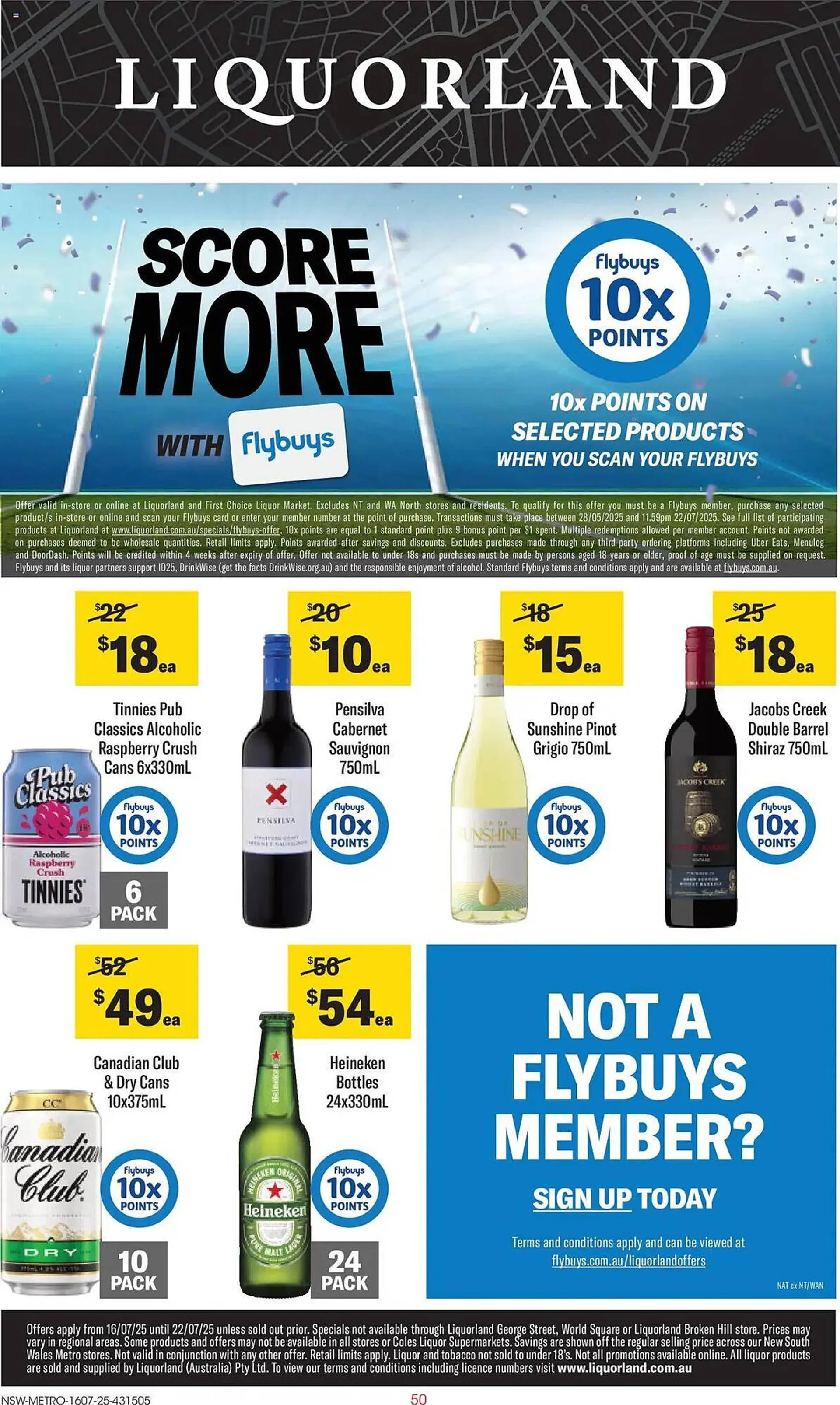 Liquorland catalogue - Catalogue valid from 16 July to 22 July 2025 - page 1