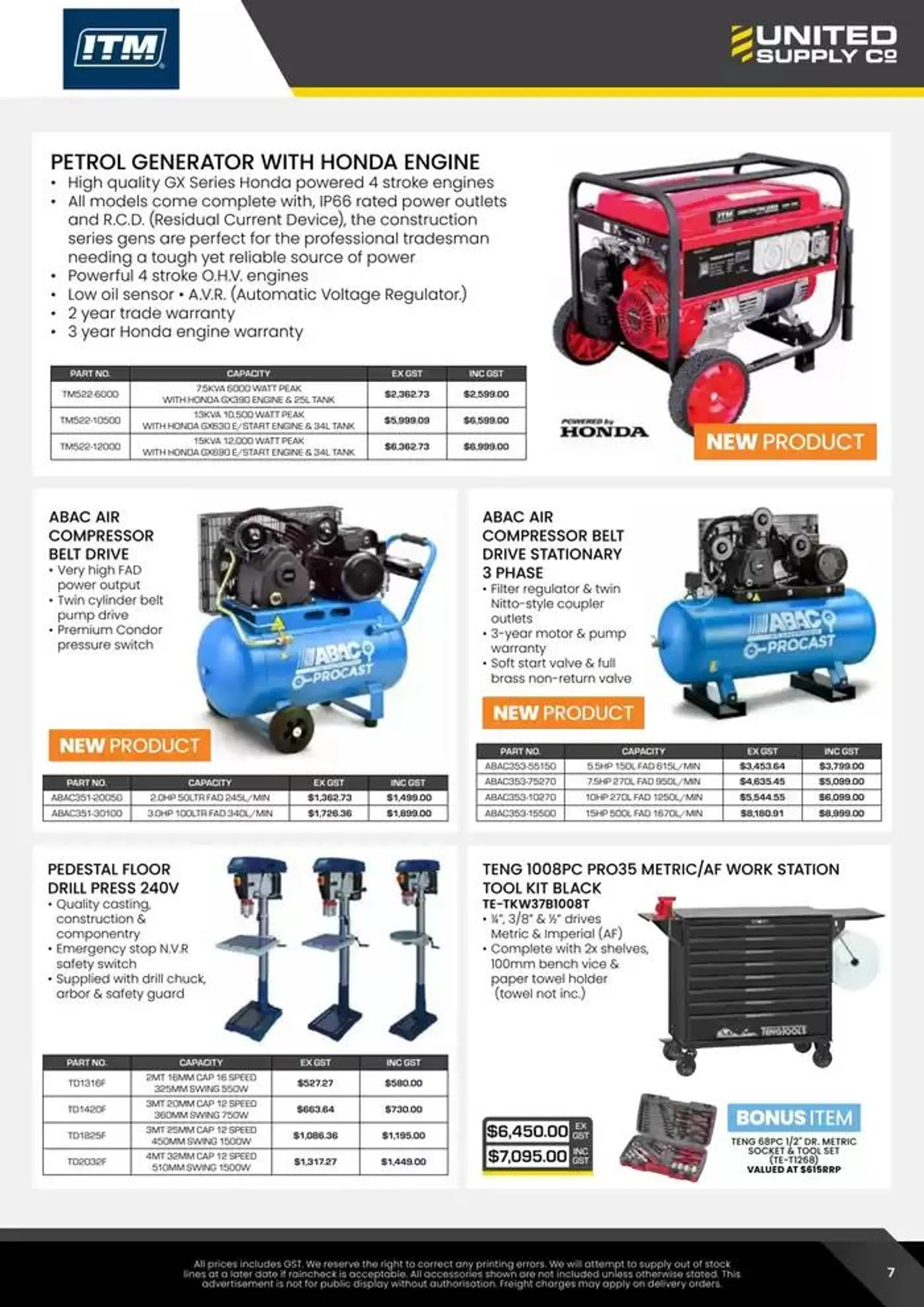 Tool Centre McKinnon Jan-Mar 2025 - Catalogue valid from 24 December to 31 March 2025 - page 7