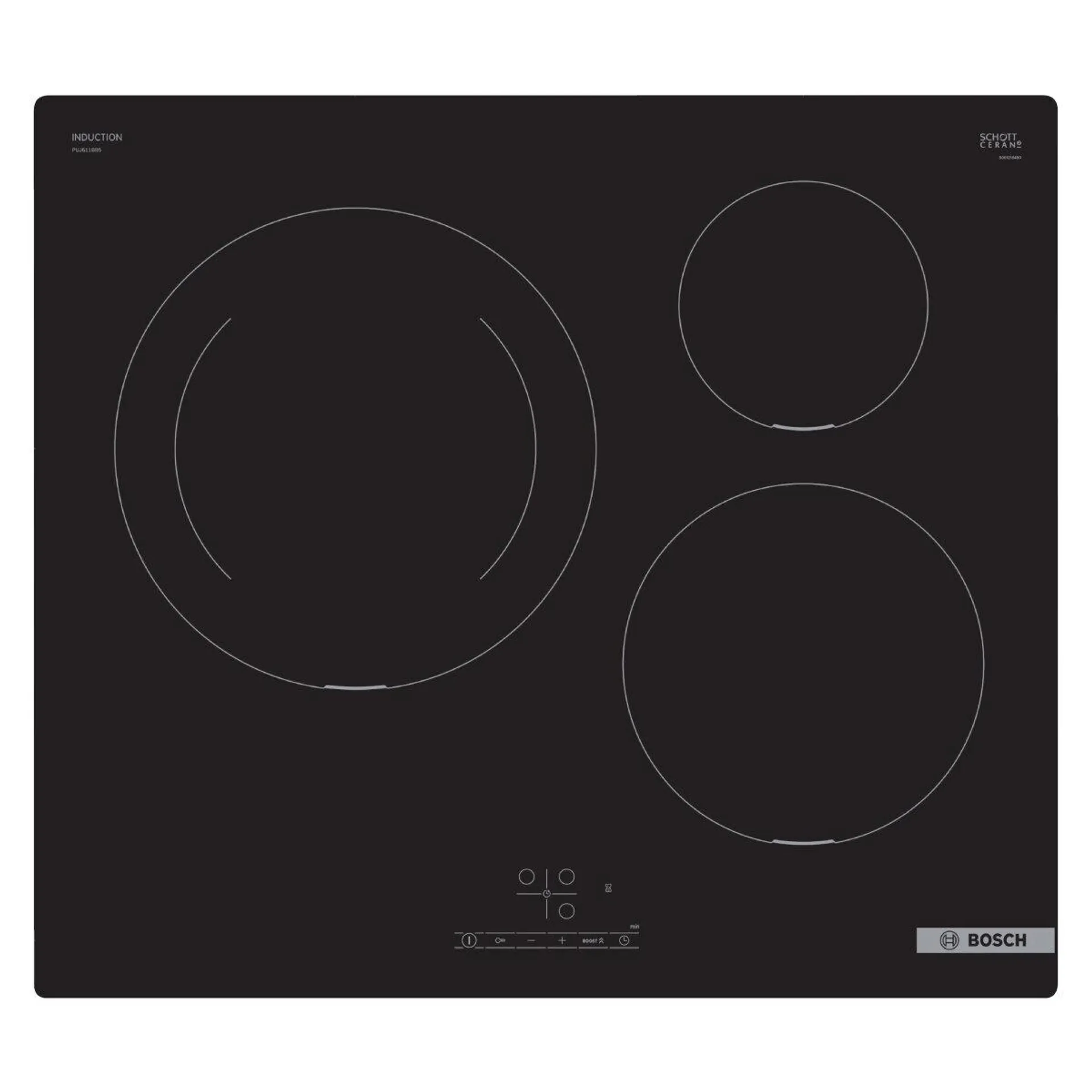 Bosch Serie 4 60cm Induction Cooktop PUJ611BB5E