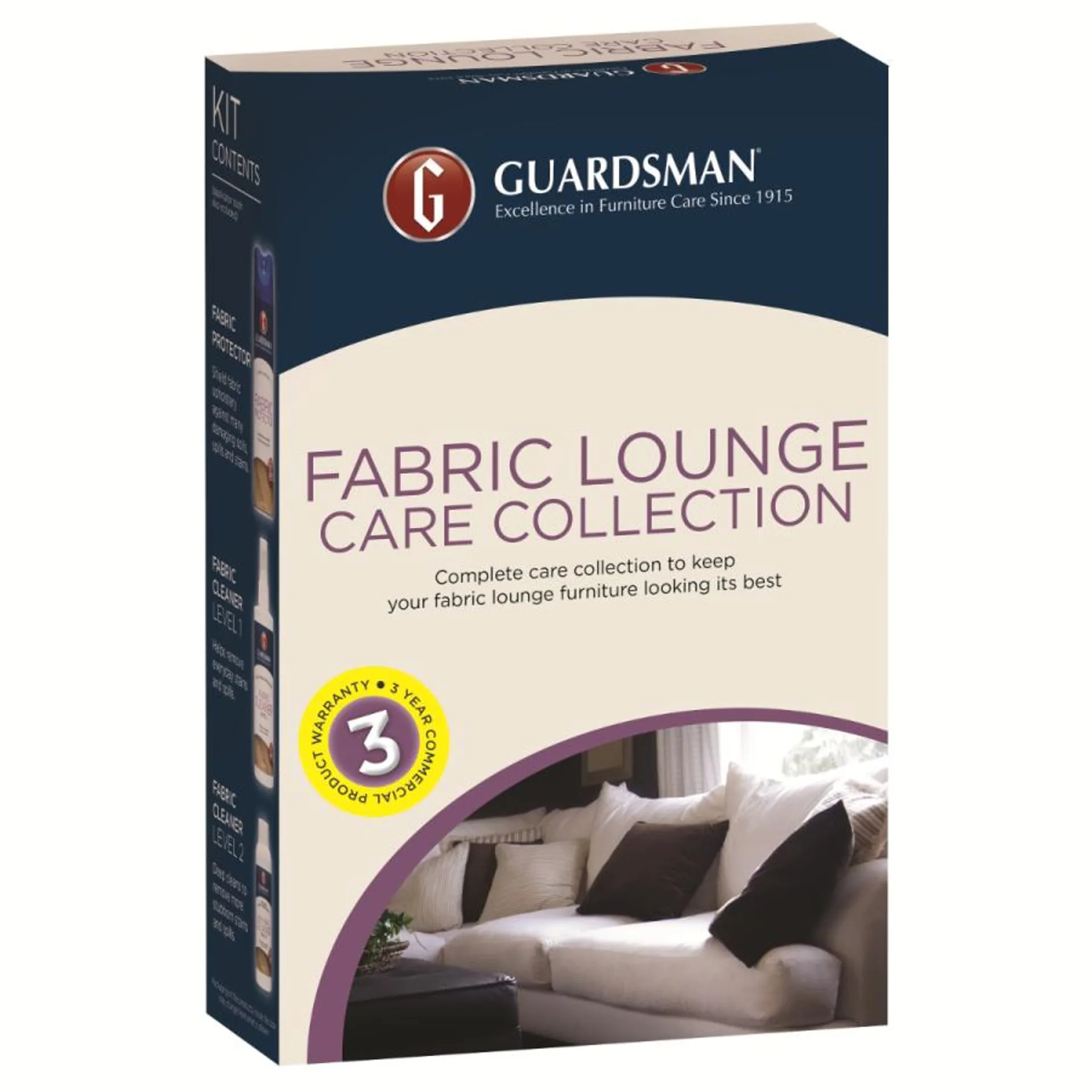 Guardsman Fabric Protection Kit Plus 3 Year Commercial Warranty (1 seat)