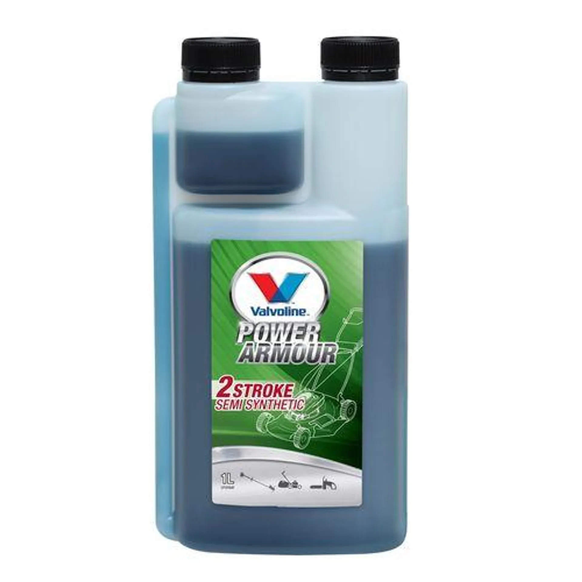 Valvoline Power Armour 1L 2 Stroke Semi Synthetic Engine Oil