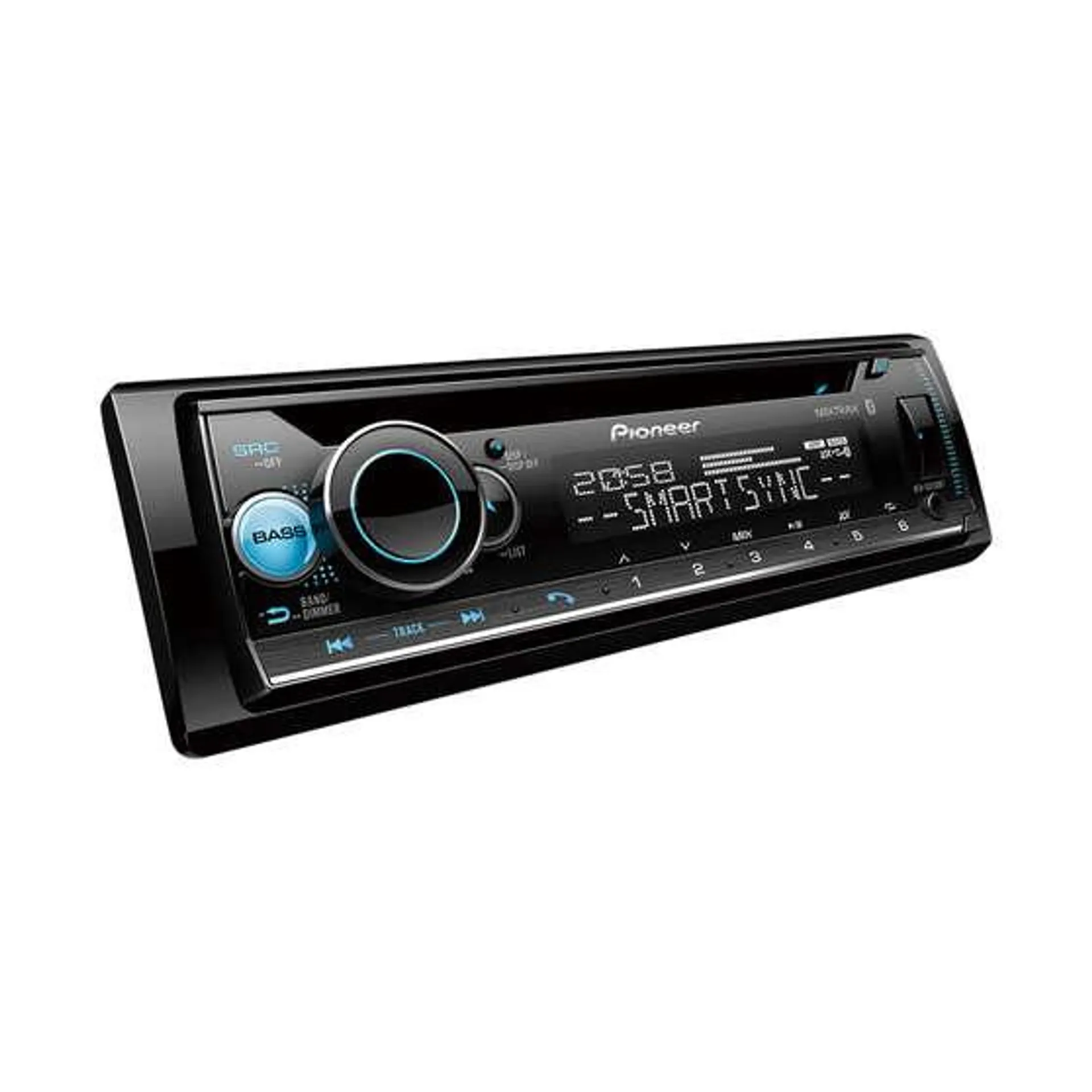 Pioneer DEH-S5250BT Single DIN Head Unit with Bluetooth