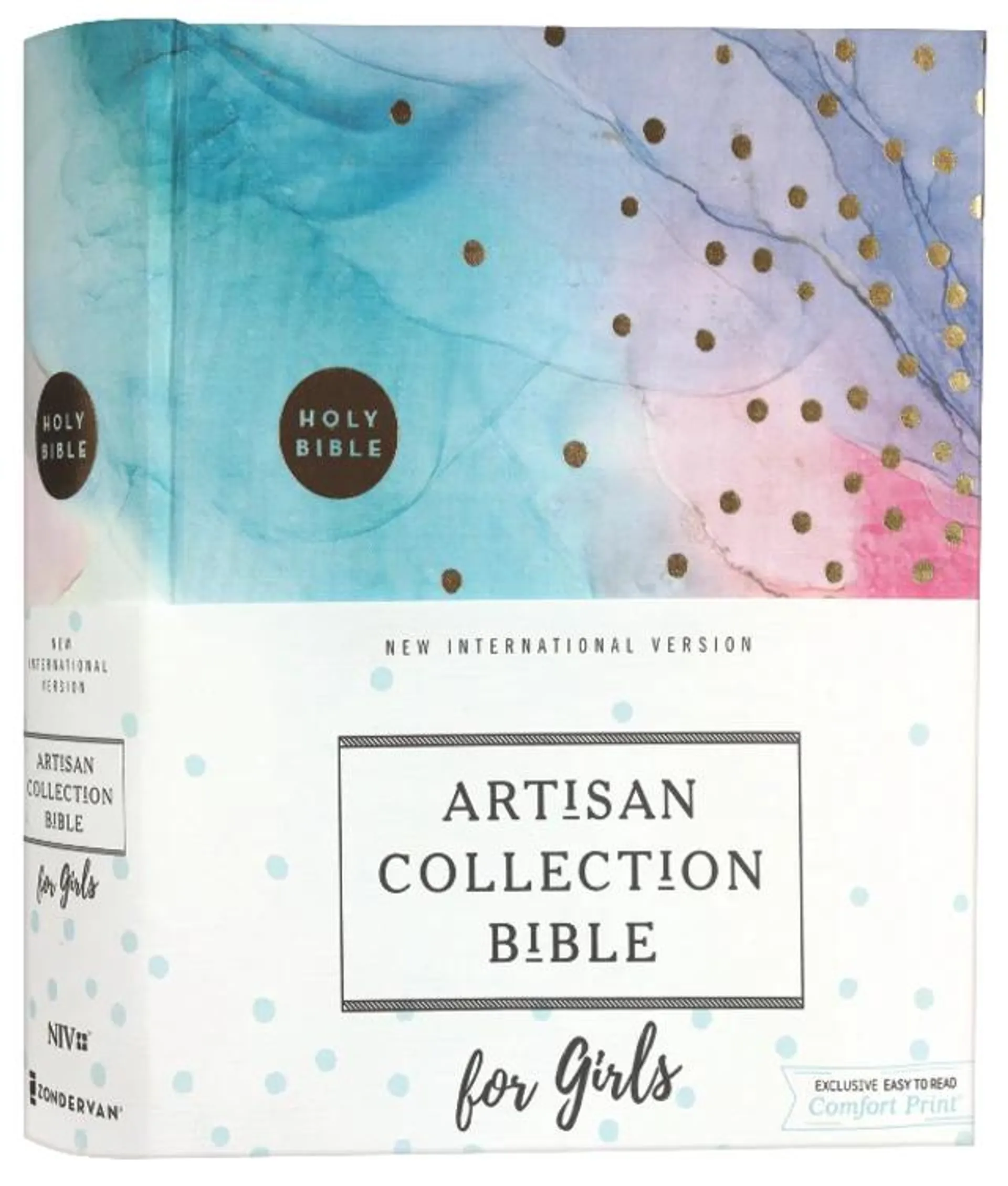 NIV Artisan Collection Bible For Girls Multi-Color (Red Letter Edition)